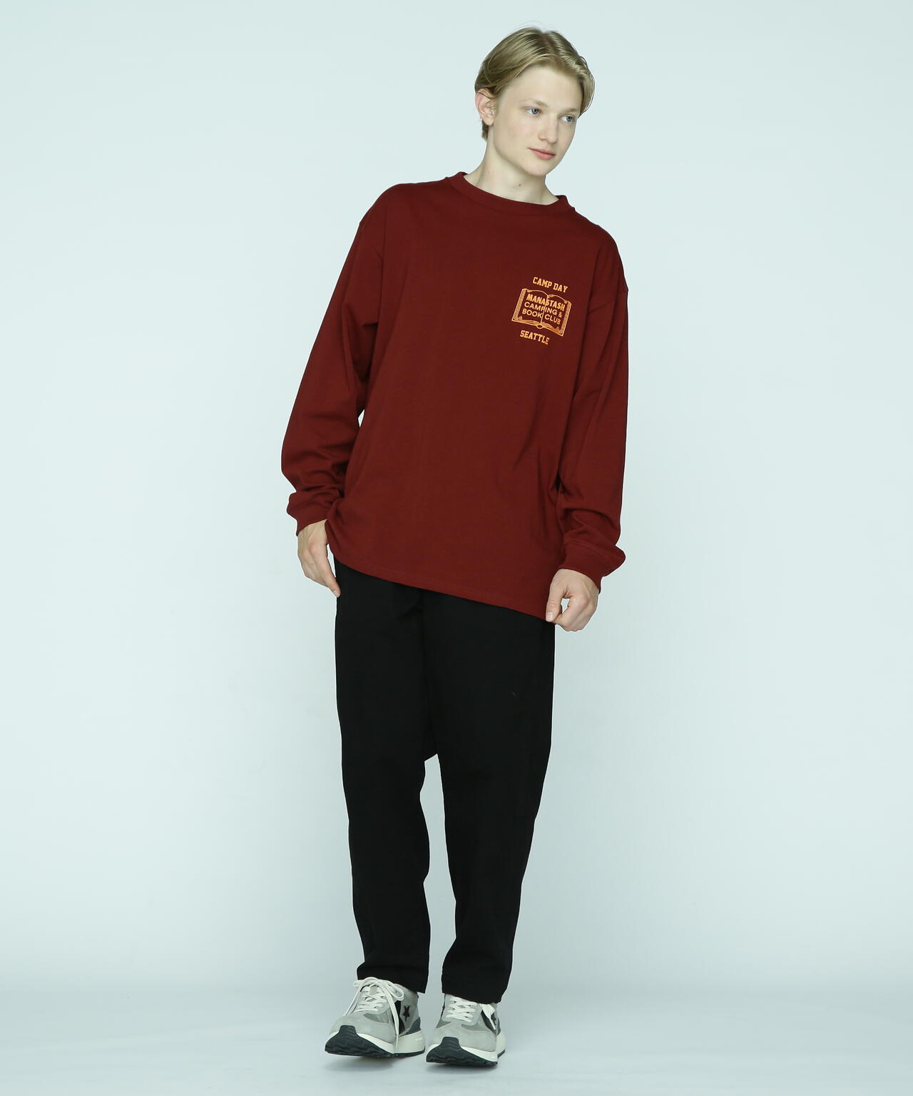 MANASTASH/マナスタッシュ/CiTee L/S TEE BOOK CLUB/ザブッククラブ