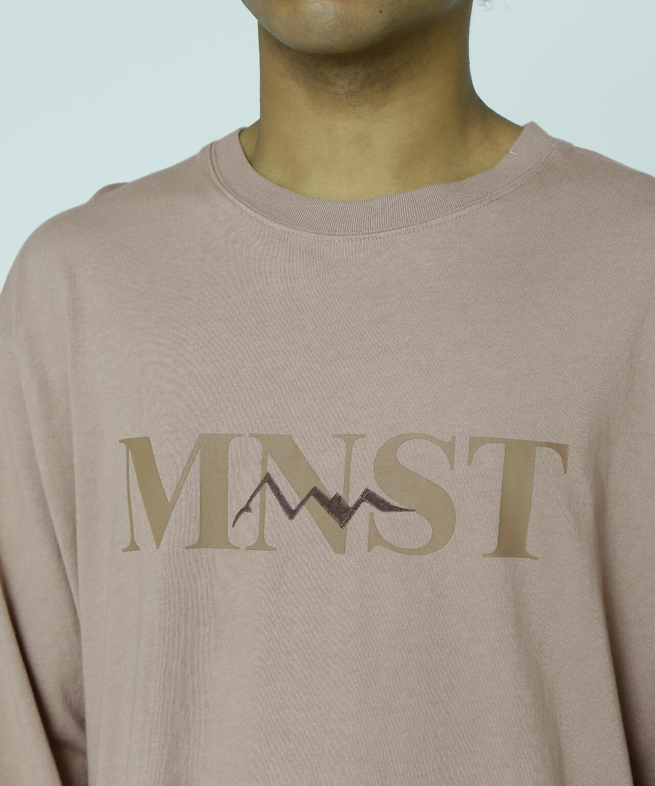 MANASTASH/マナスタッシュ/MNST LOGO L/S TEE/ロゴロングスリーブTシャツ