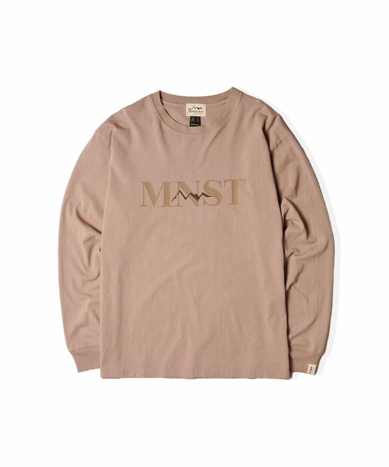 MANASTASH/マナスタッシュ/MNST LOGO L/S TEE/ロゴロングスリーブTシャツ