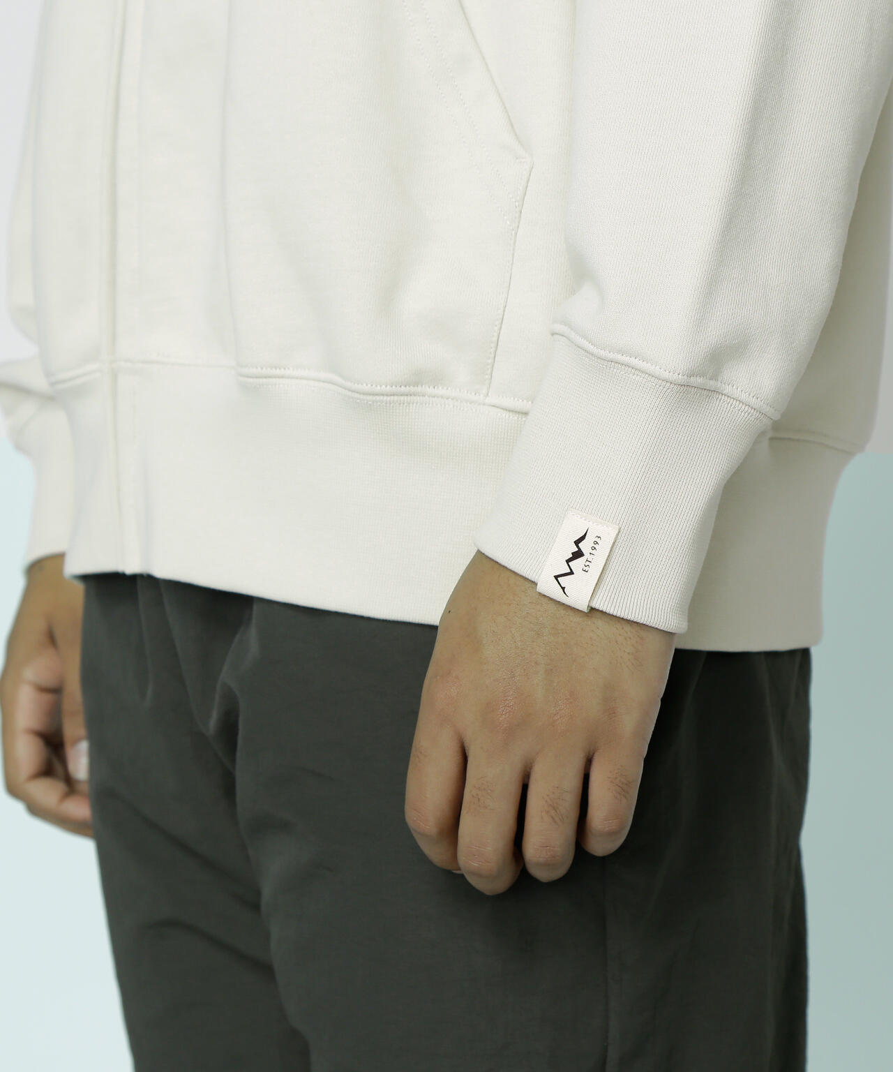MANASTASH/マナスタッシュ/LARGE LOGO FULL ZIP HOODIE