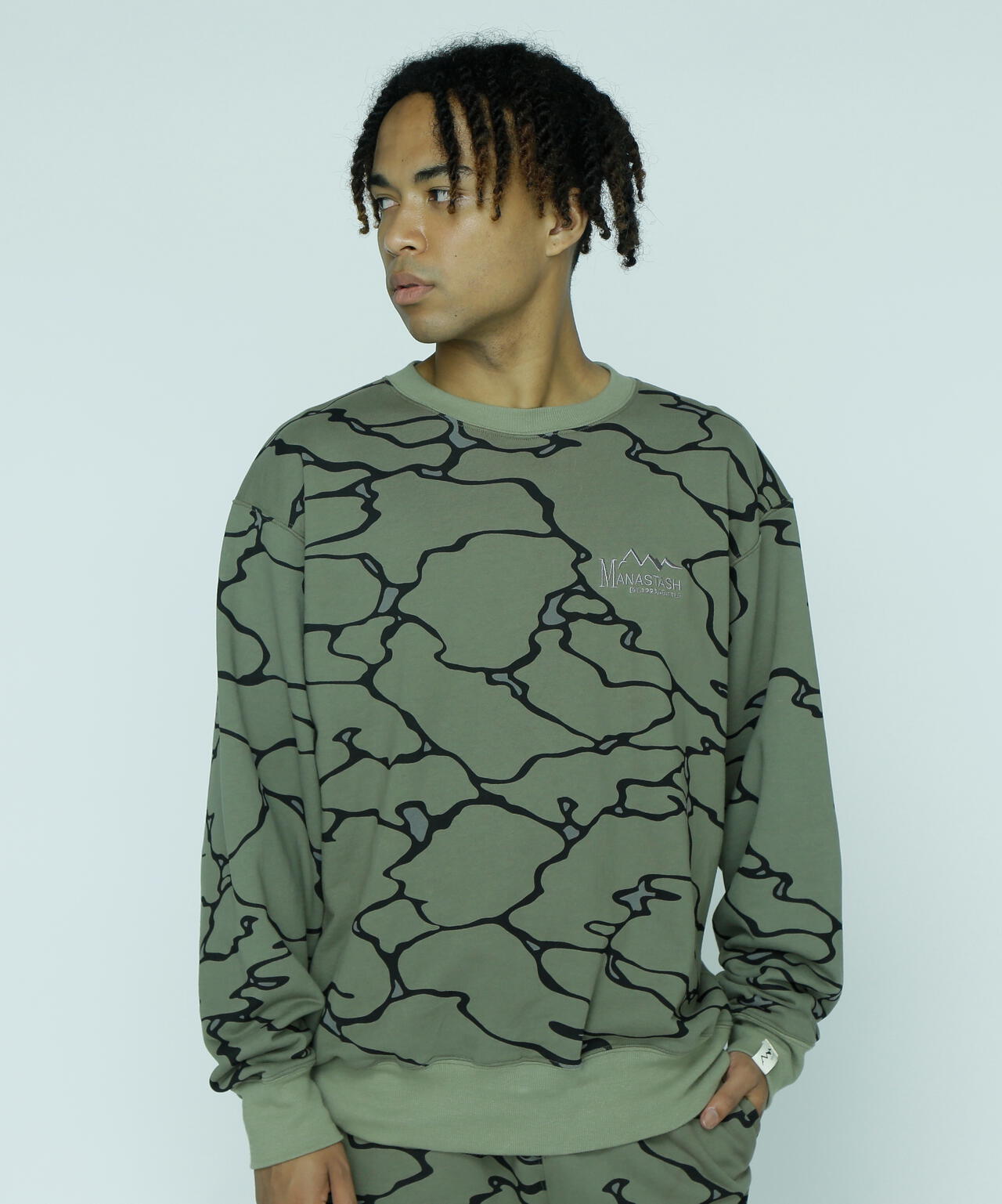 MANASTASH/マナスタッシュ/LITHIUM CREWNECK SWEAT