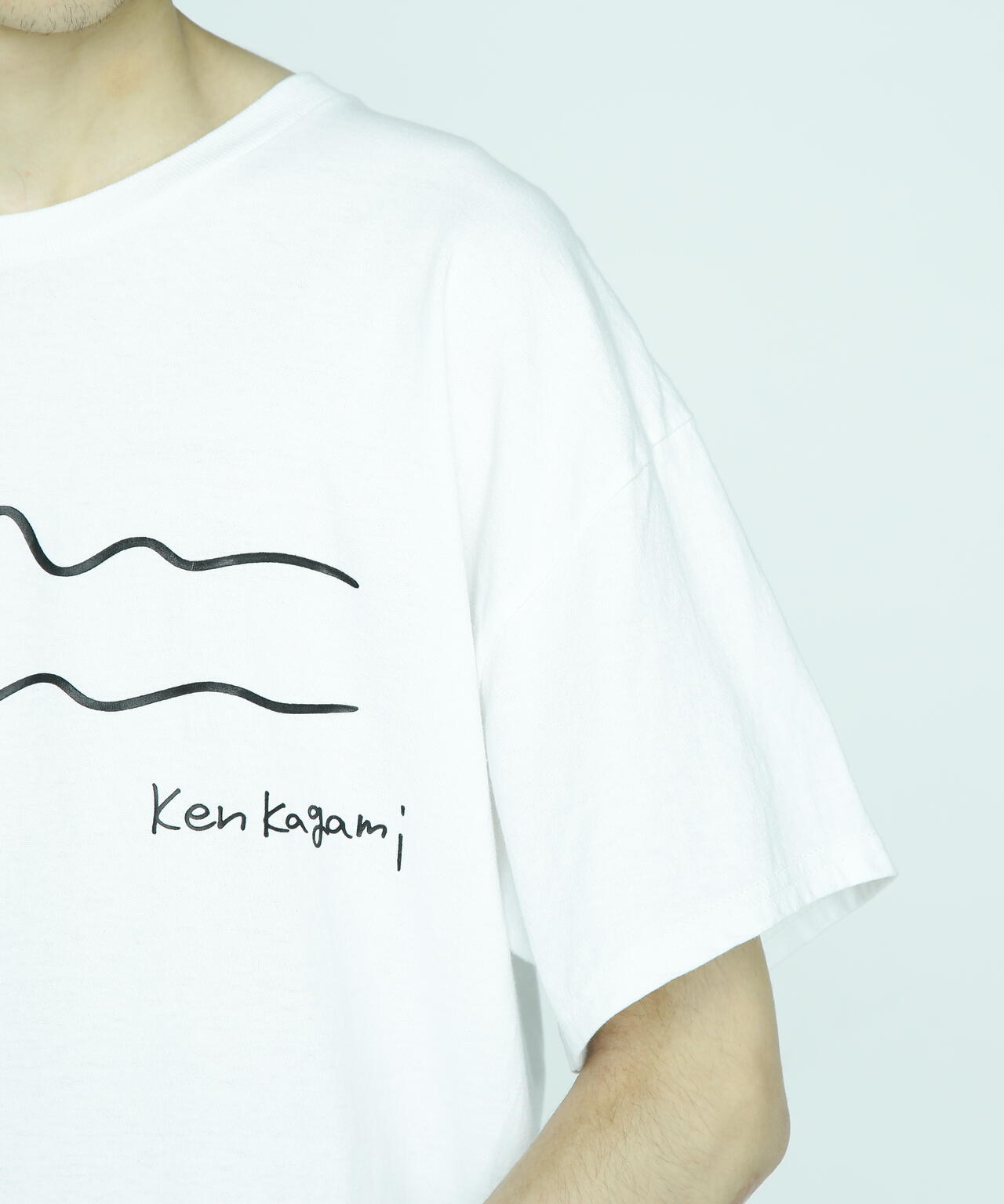 Ken Kagami×MANASTASH/コラボTシャツ/KEN'S TEE MST LOGO