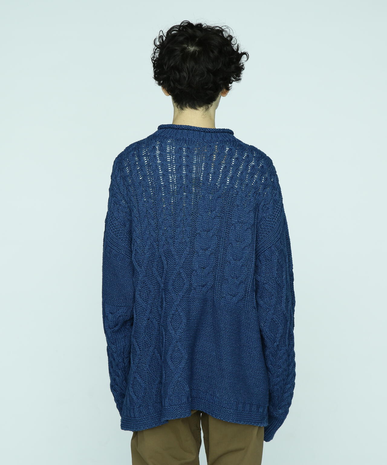 MANASTASH/マナスタッシュ/COTTON GUERNSEY SWEATER/ガンジーセーター