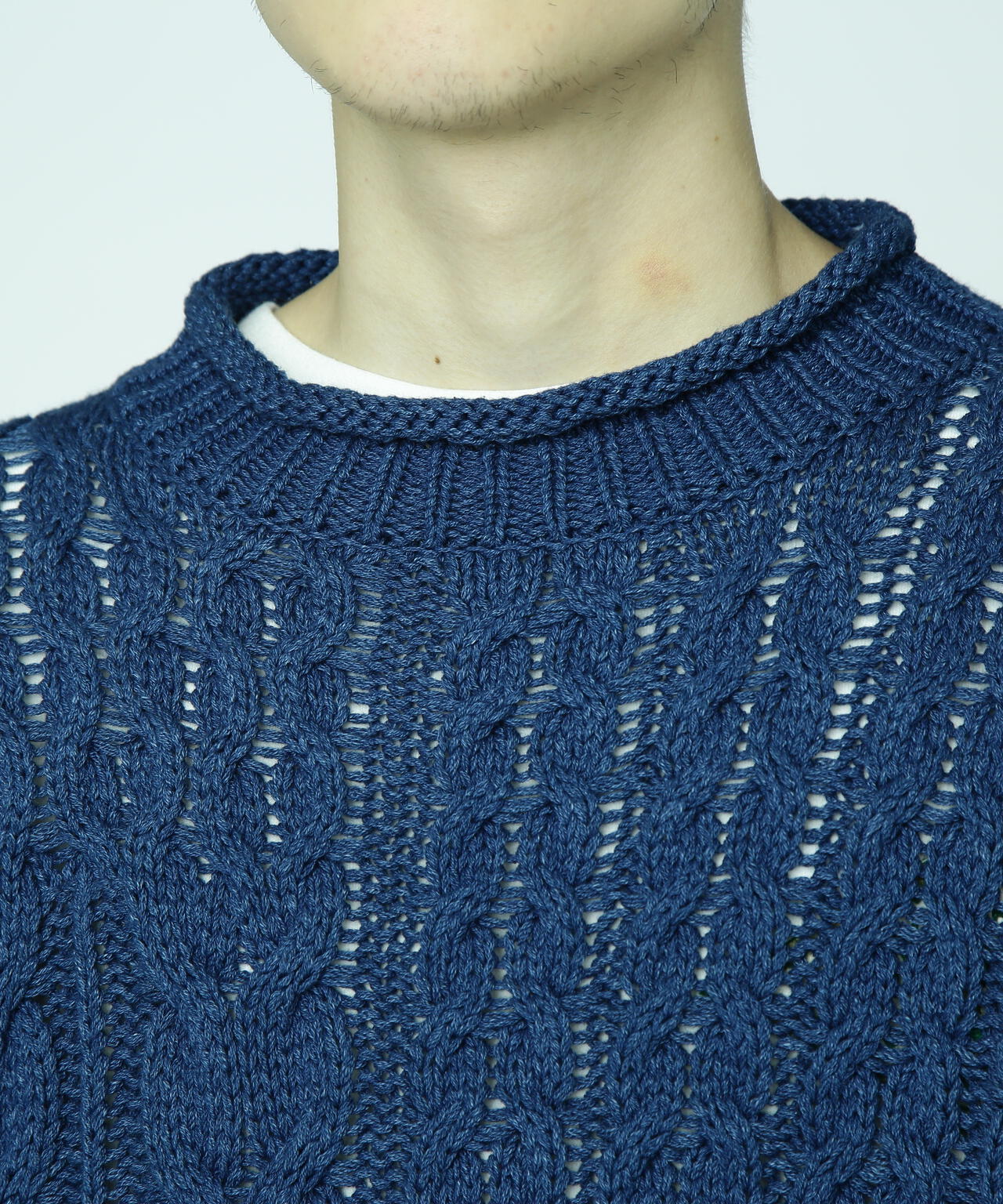 MANASTASH/マナスタッシュ/COTTON GUERNSEY SWEATER/ガンジーセーター