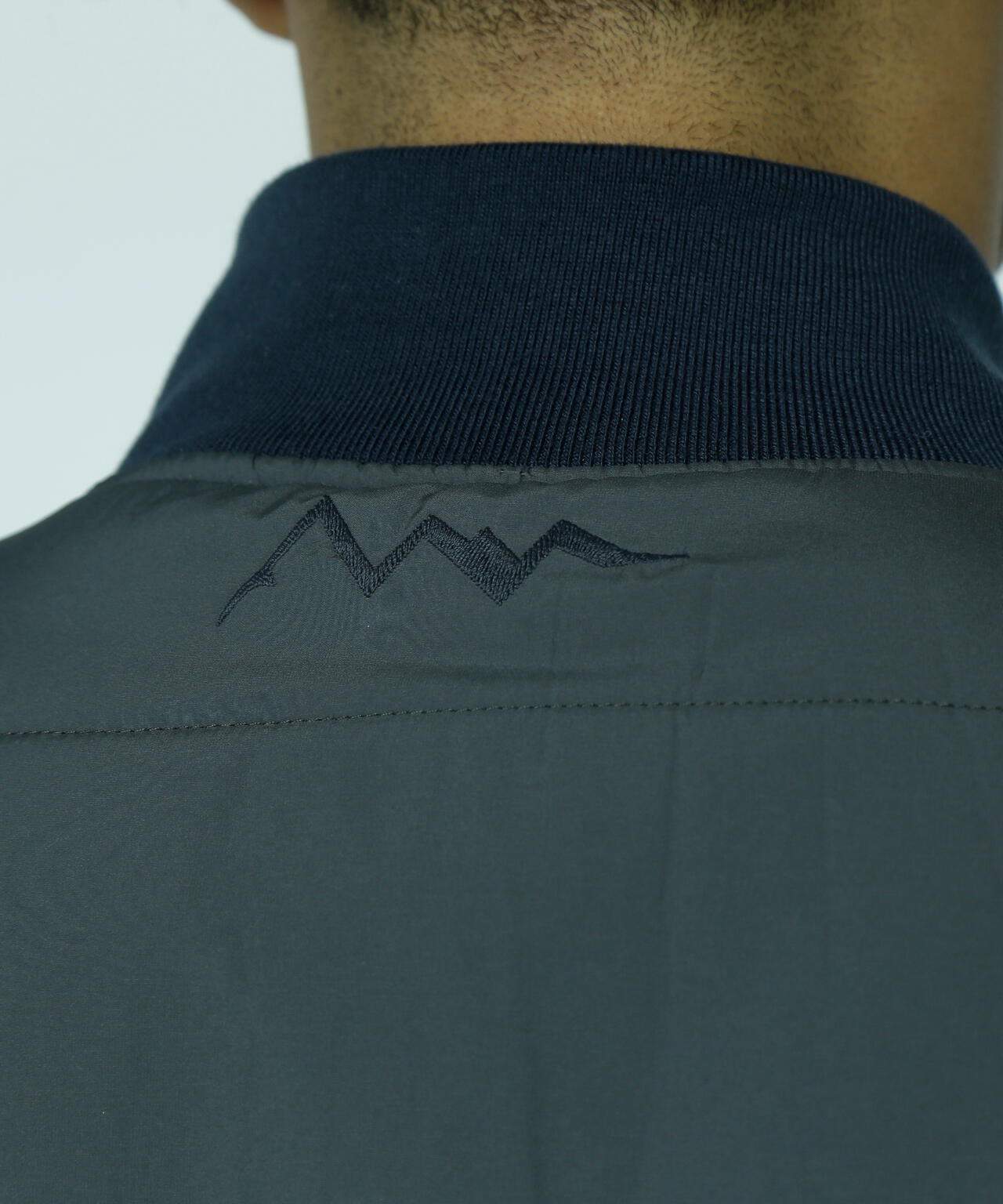 MANASTASH/REVERSIBLE NYLON VARSITY JACKET