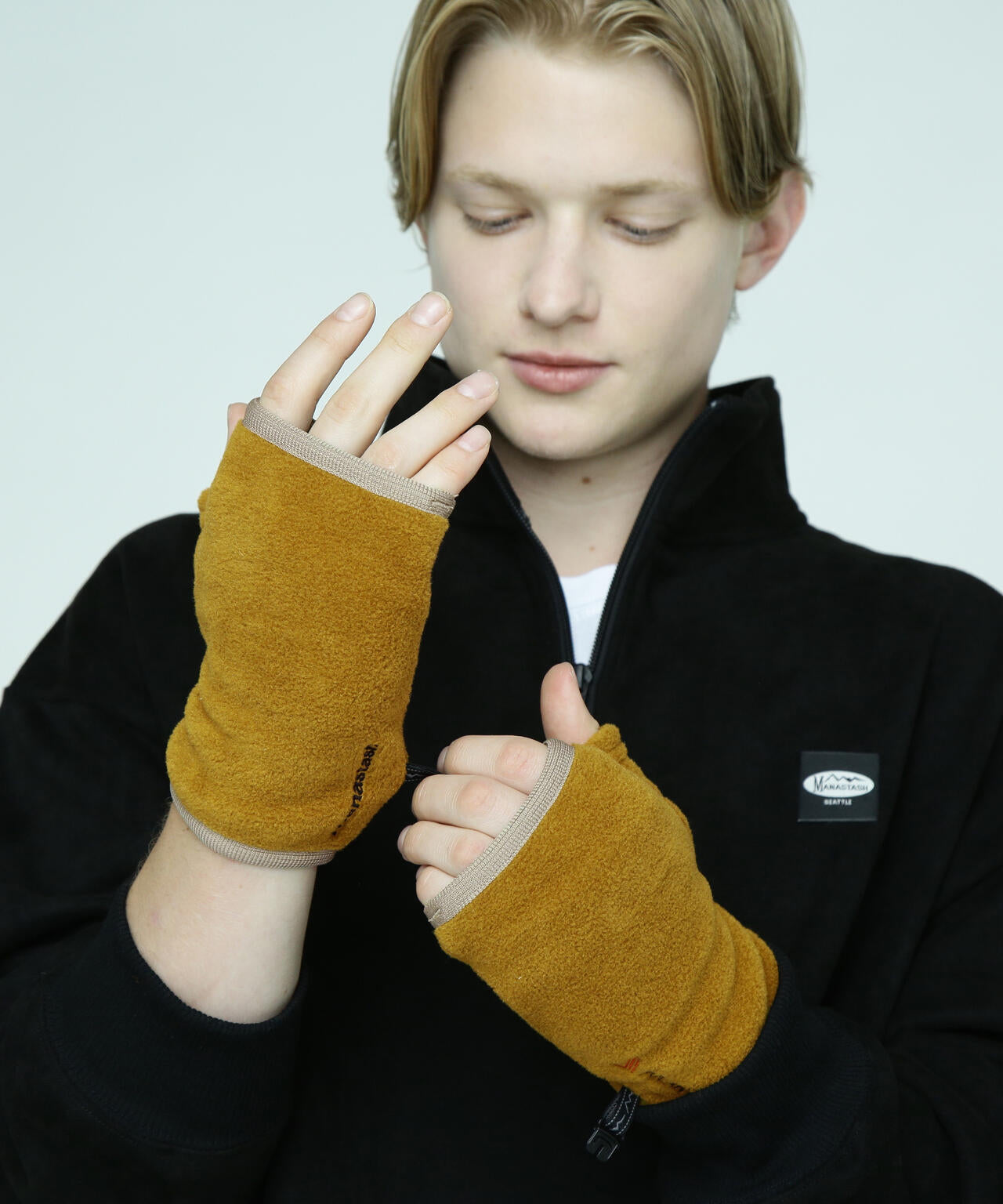 MANASTASH/マナスタッシュ/POLARTEC FINGERLESS GLOVE