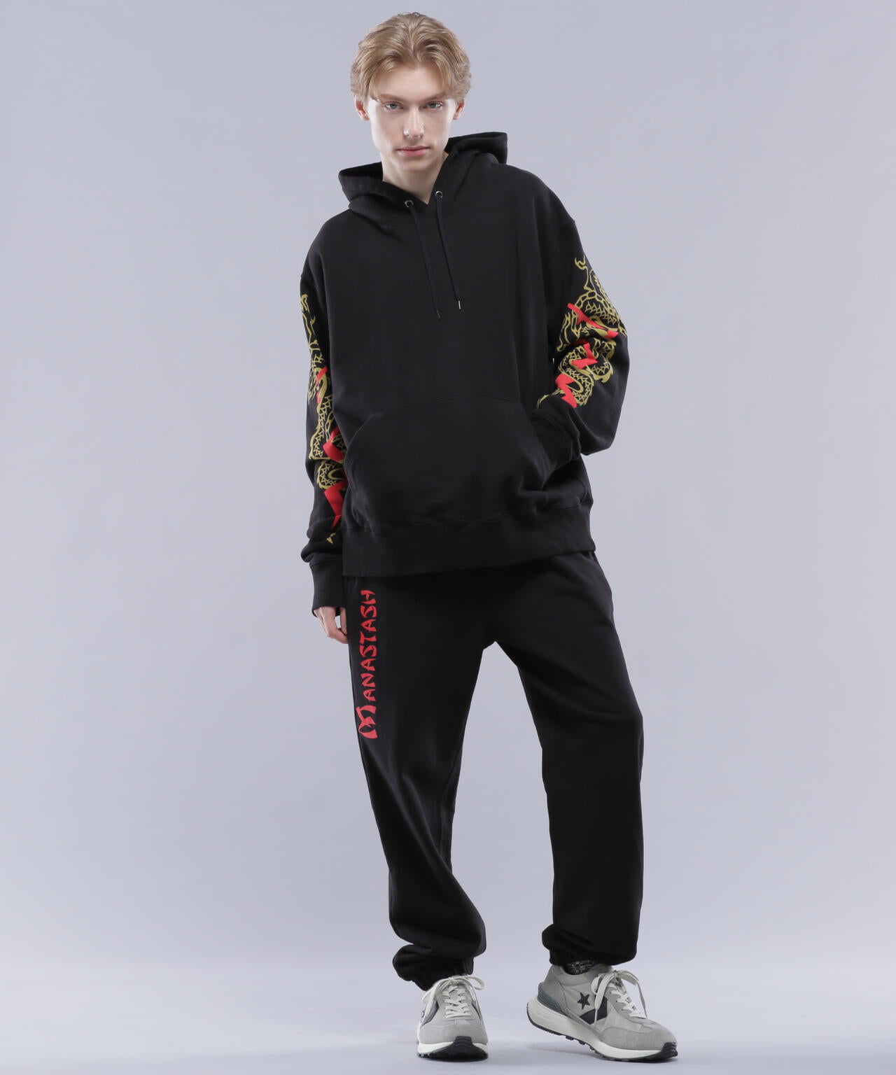 MANASTASH/マナスタッシュ/DRAGON SWEATPANTS/ドラゴンスウェットパンツ