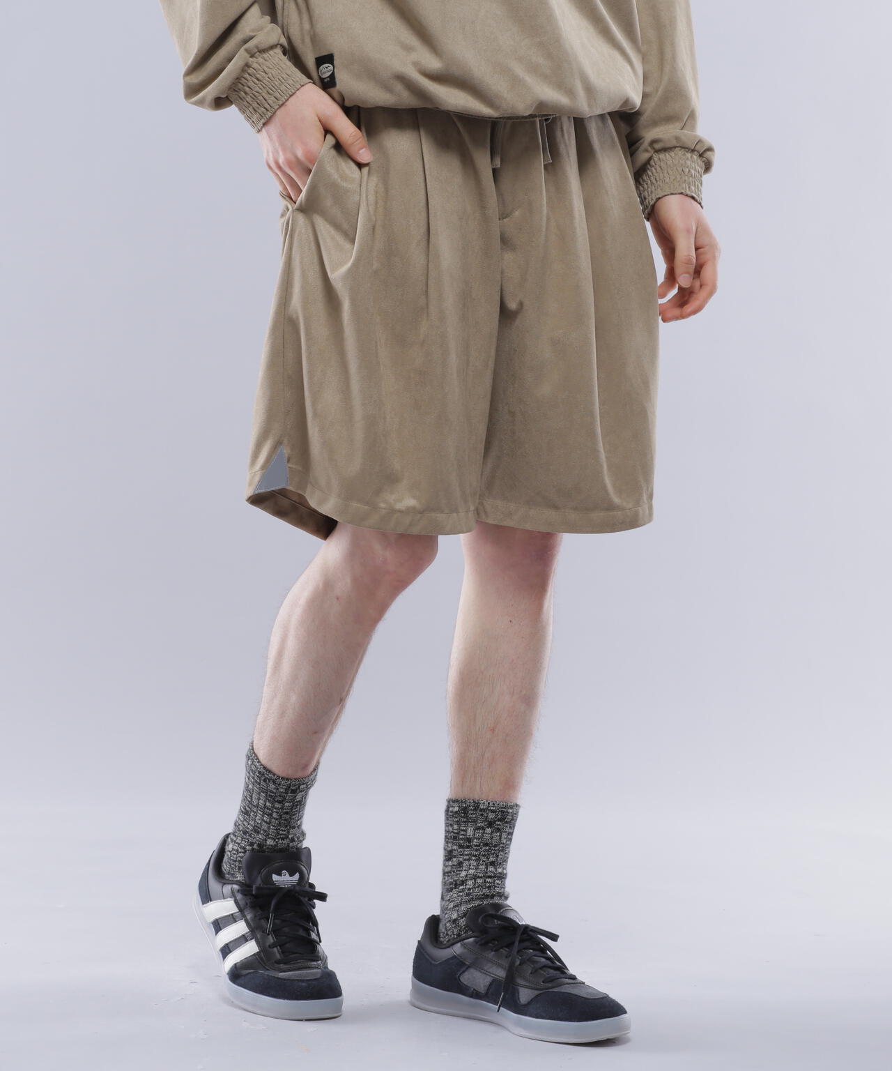 MANASTASH/マナスタッシュ/SPRING LODGE SHORTS/スプリングロッジショーツ