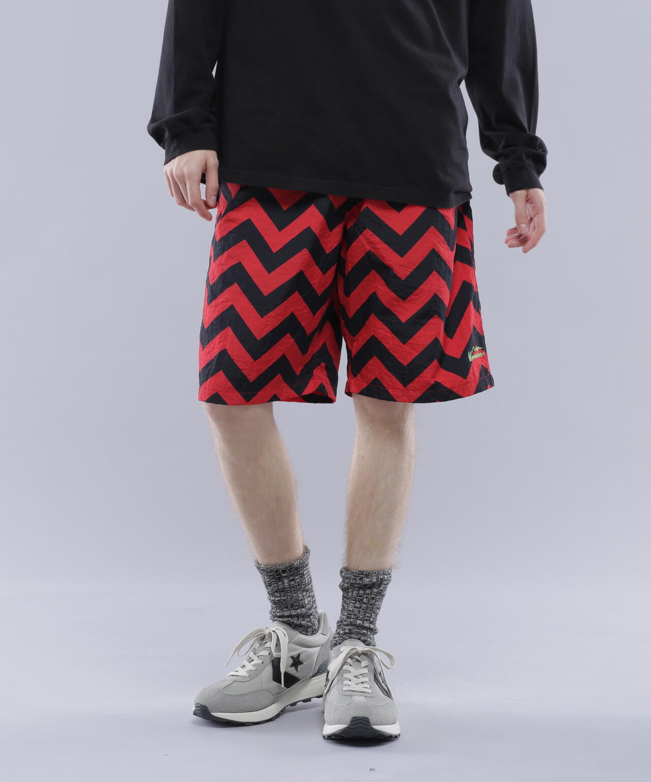 MANASTASH/マナスタッシュ/ZG COLOR SHORTS/ジグザクカラーショーツ