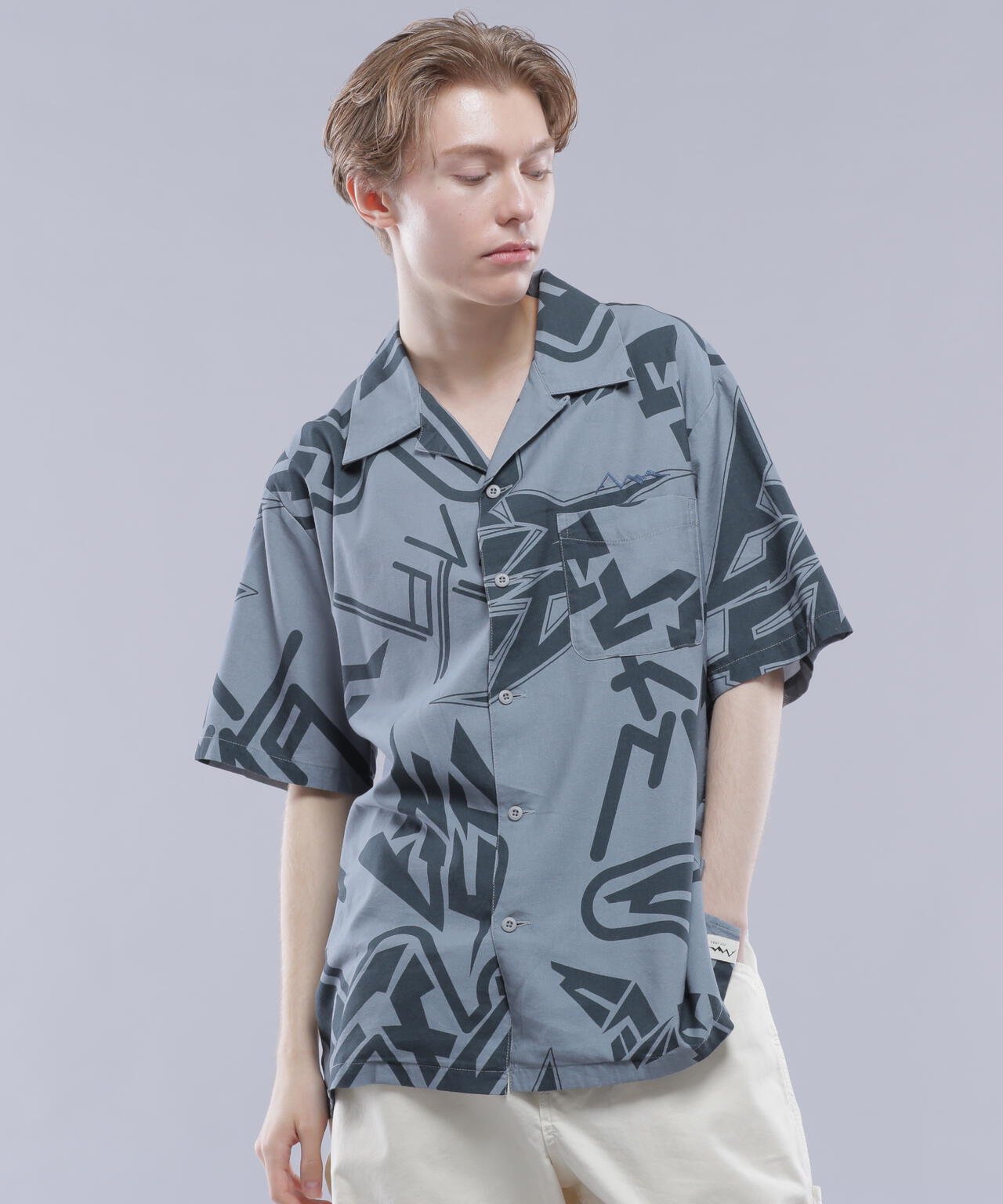 MANASTASH/マナスタッシュ/KATAKANA MANALOHA SHIRT