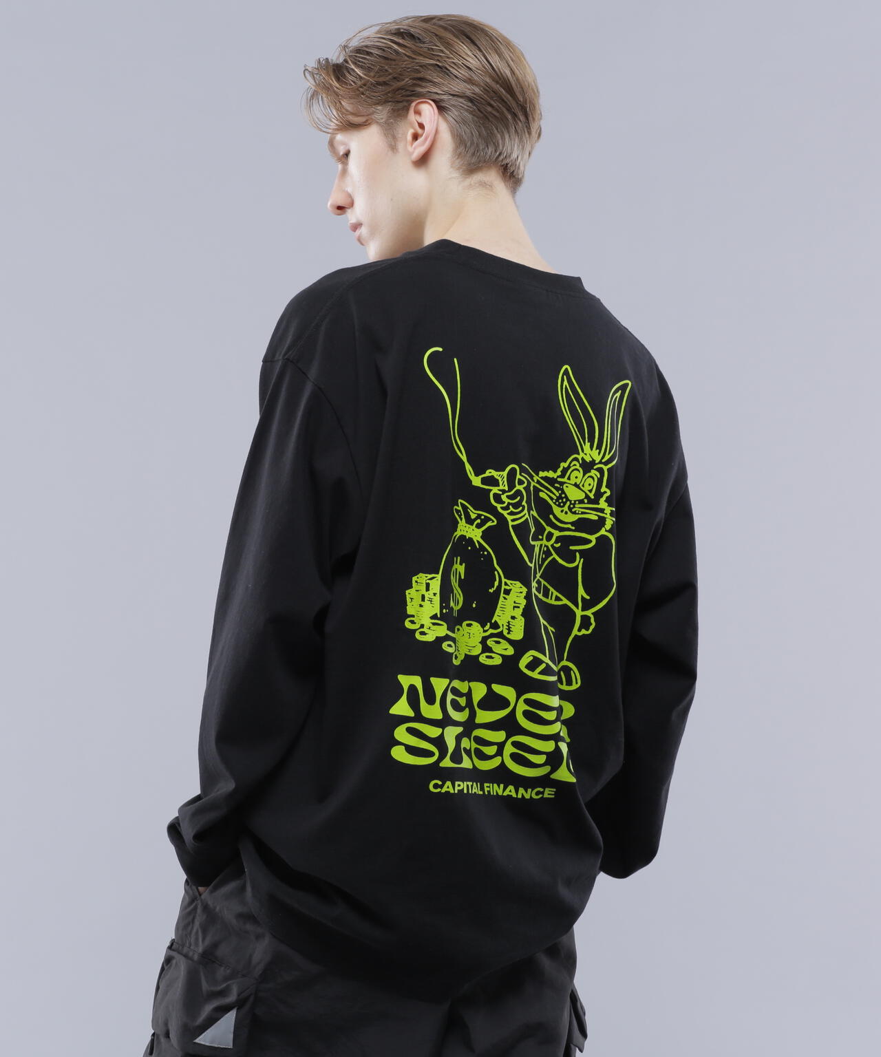 MANASTASH/マナスタッシュ/CiTee L/S RABBIT/シティーロングスリーブラビット