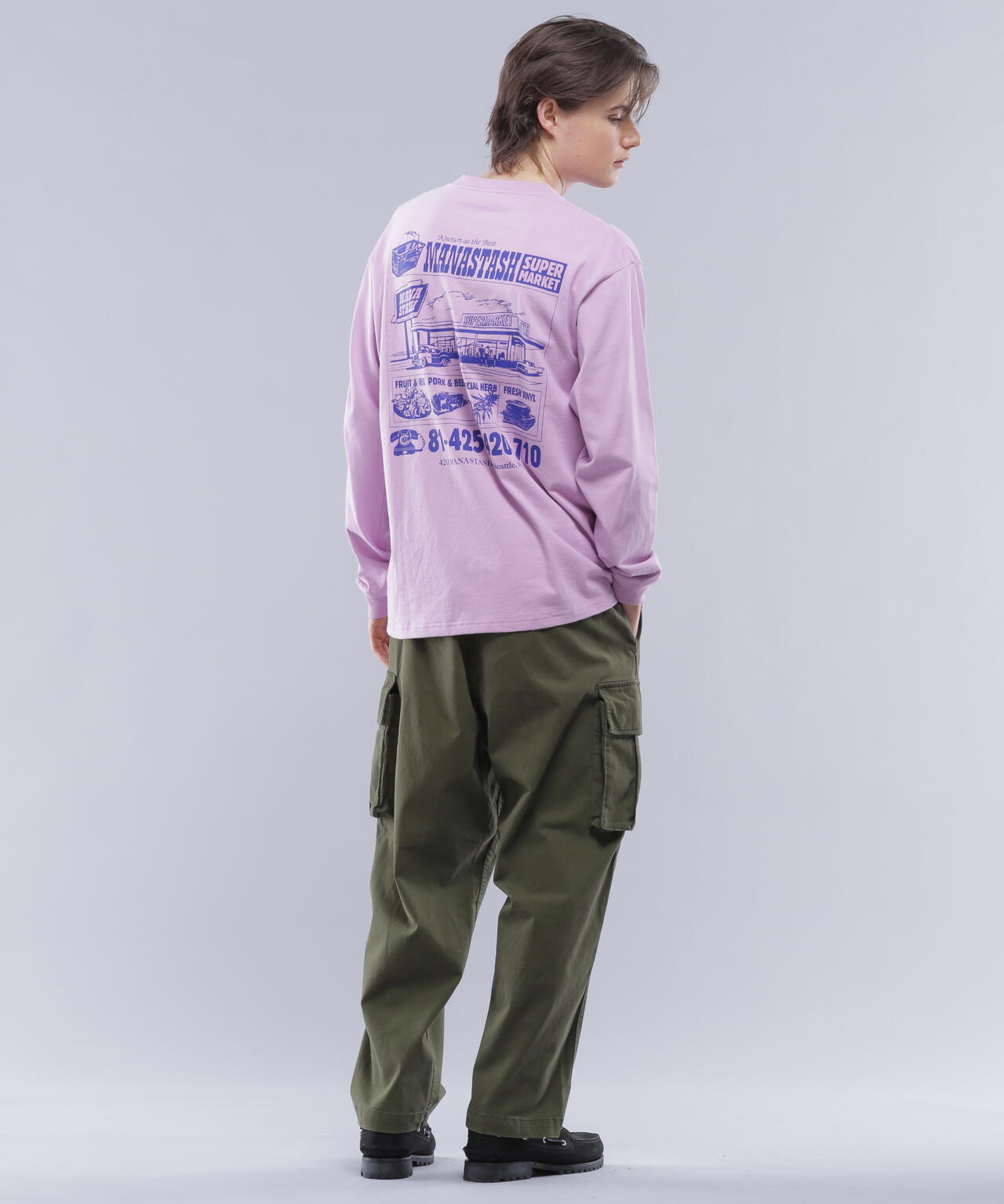 MANASTASH/マナスタッシュ/CiTee L/S SUPERMARKET
