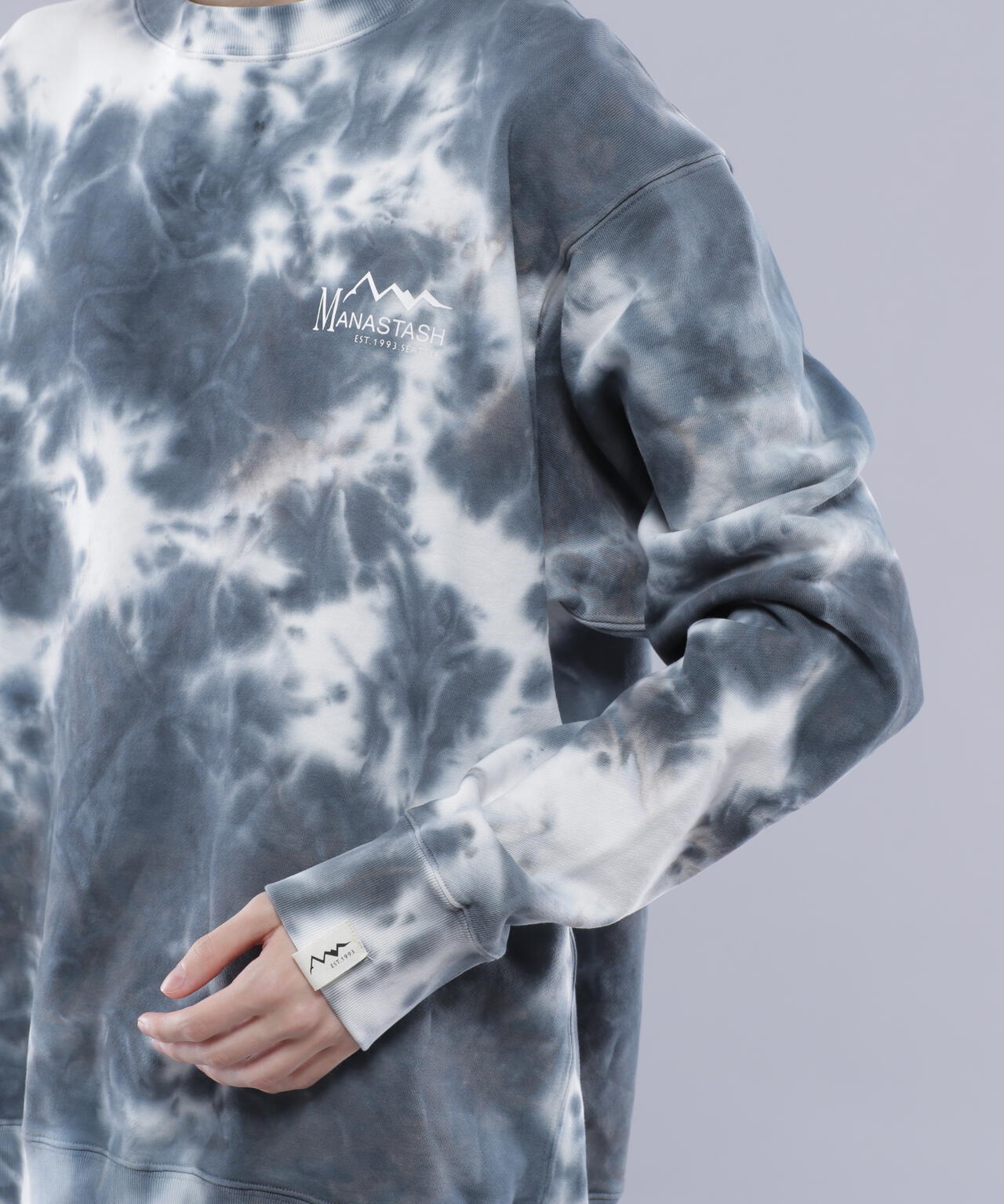 MANASTASH/マナスタッシュ/TIE DYE SWEAT/タイダイスウェット