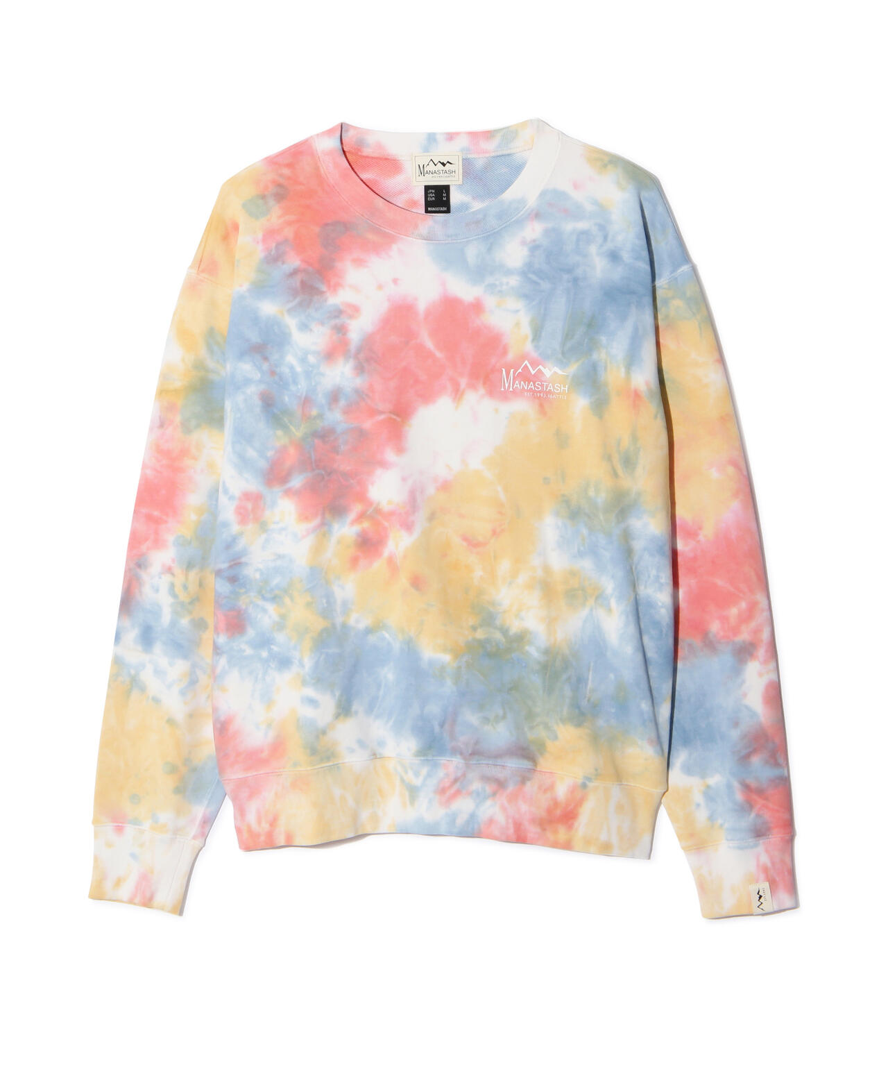 MANASTASH/マナスタッシュ/TIE DYE SWEAT/タイダイスウェット