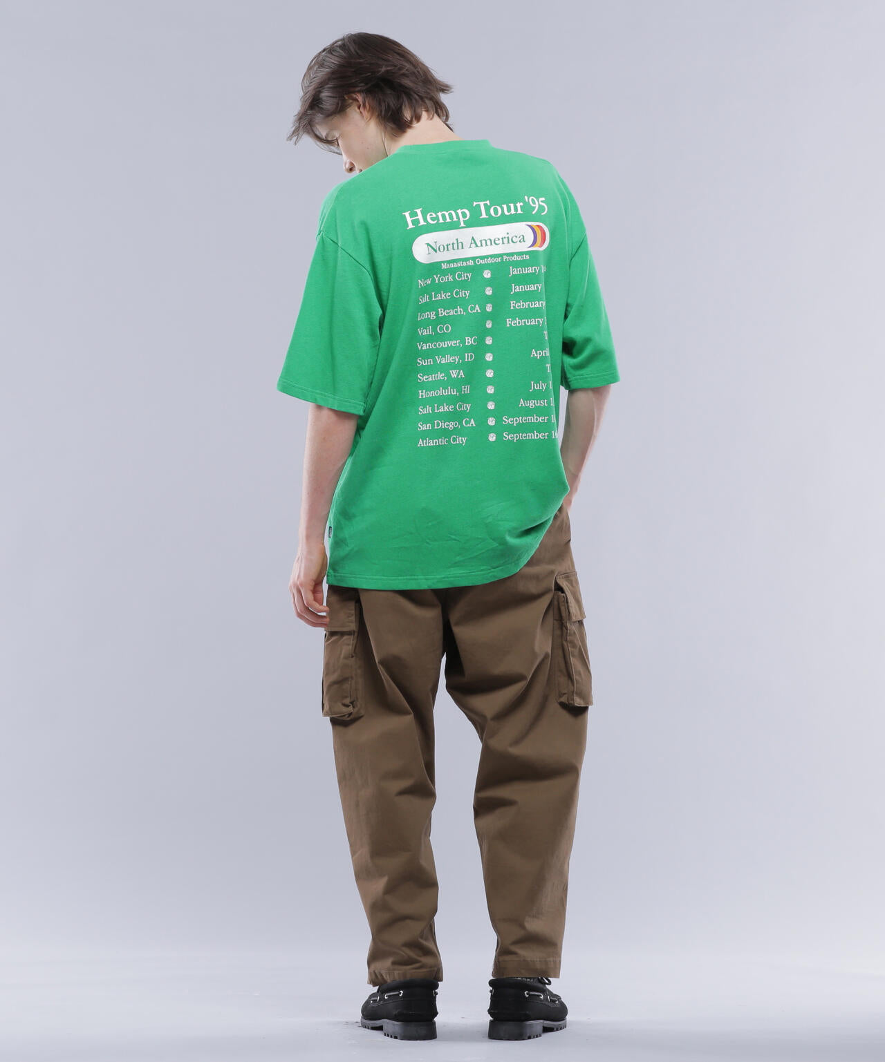 MANASTASH/マナスタッシュ/HEMP TEE TOUR/ヘンプツアーTシャツ