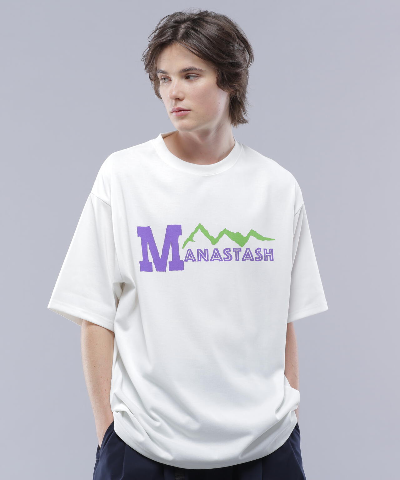 MANASTASH/マナスタッシュ/RE:POLY TEE 93/リポリTシャツ93