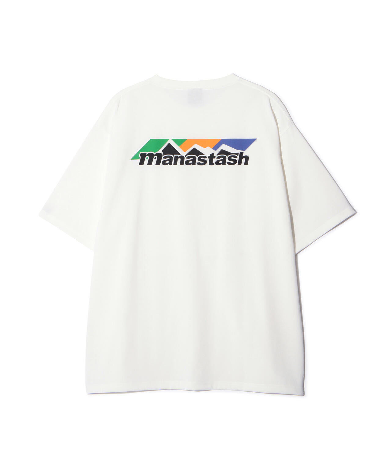 MANASTASH/マナスタッシュ/RE:POLY TEE SCHEME LOGO