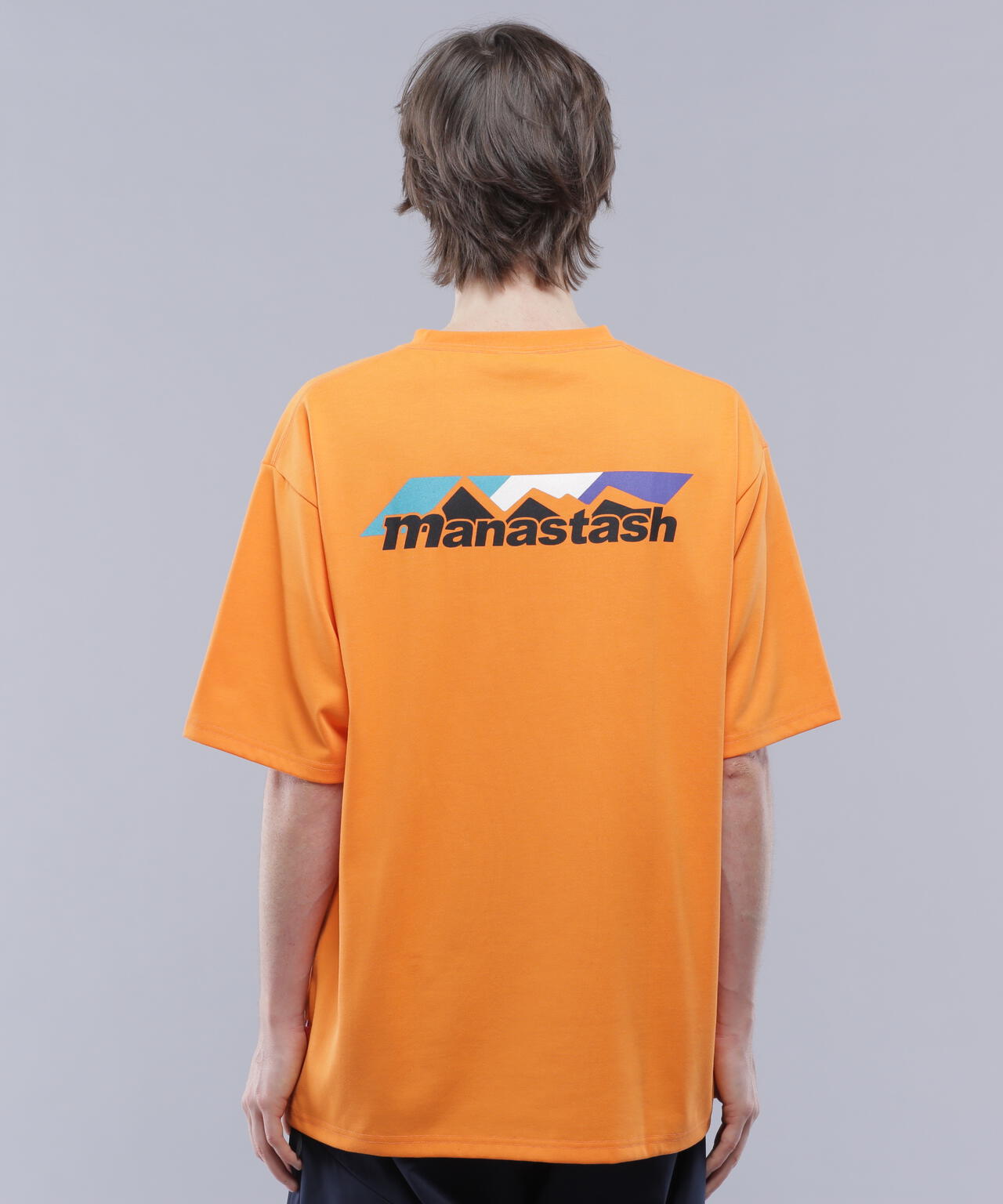 MANASTASH/マナスタッシュ/RE:POLY TEE SCHEME LOGO