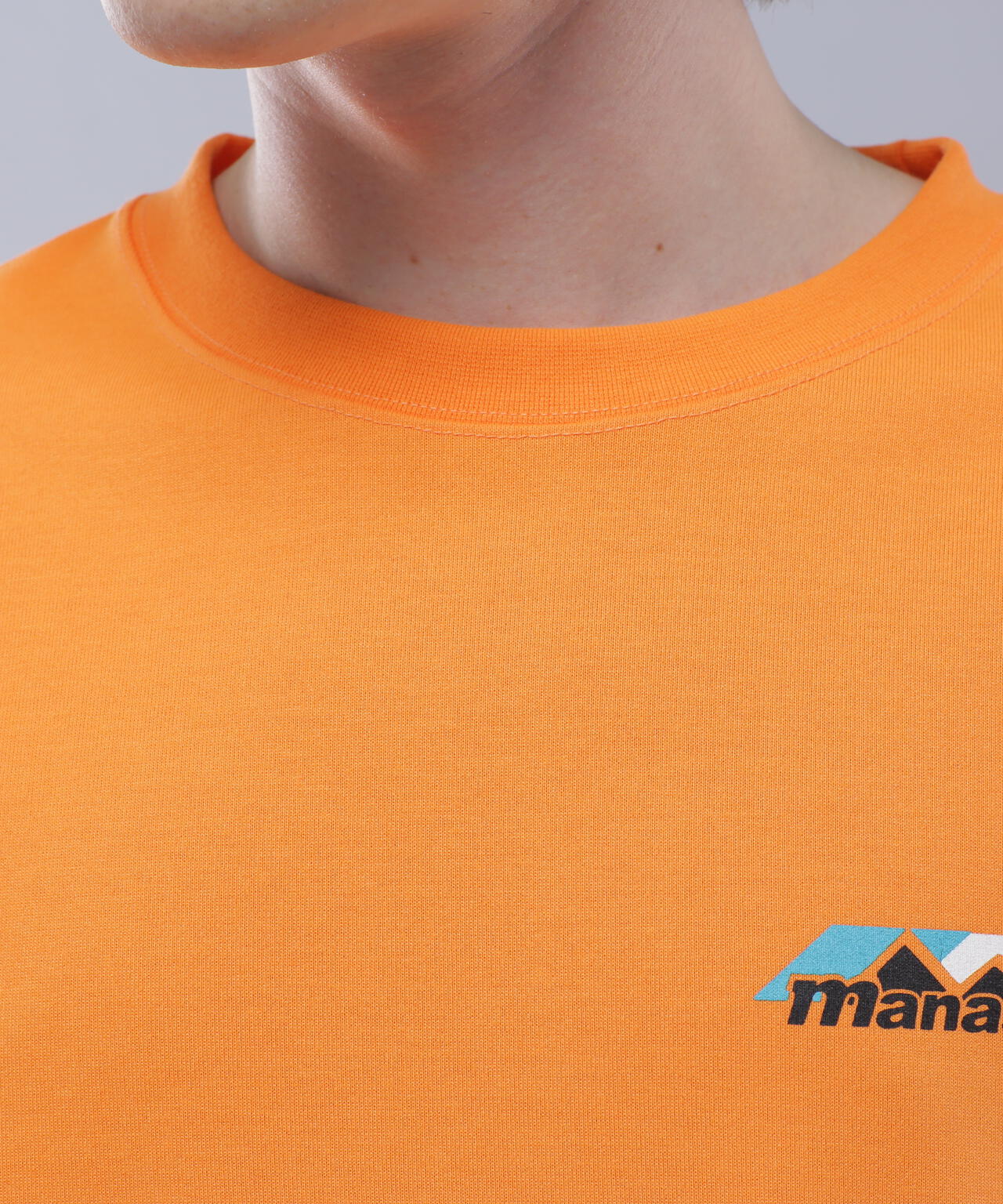 MANASTASH/マナスタッシュ/RE:POLY TEE SCHEME LOGO