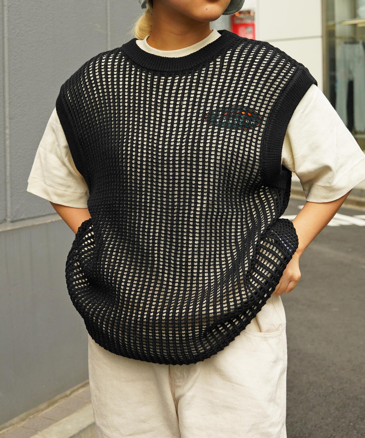 MANASTASH/マナスタッシュ/MS MESH VEST/メッシュベスト