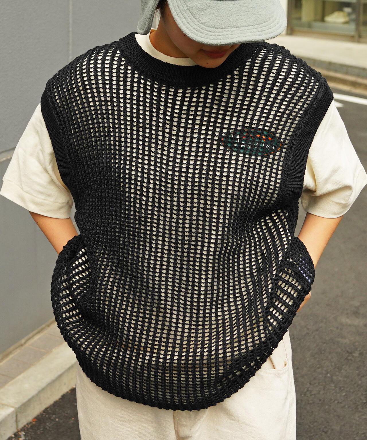 MANASTASH/マナスタッシュ/MS MESH VEST/メッシュベスト