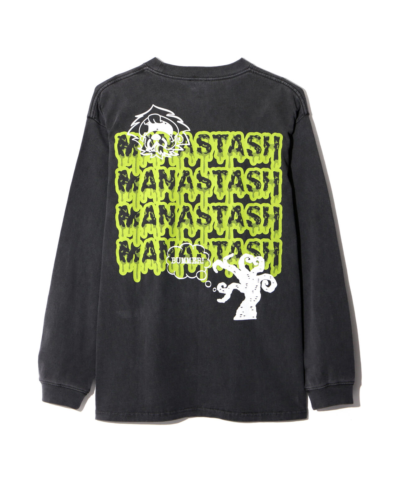 MANASTASH/マナスタッシュ/PUMICE L/S TEE MUSHROOM