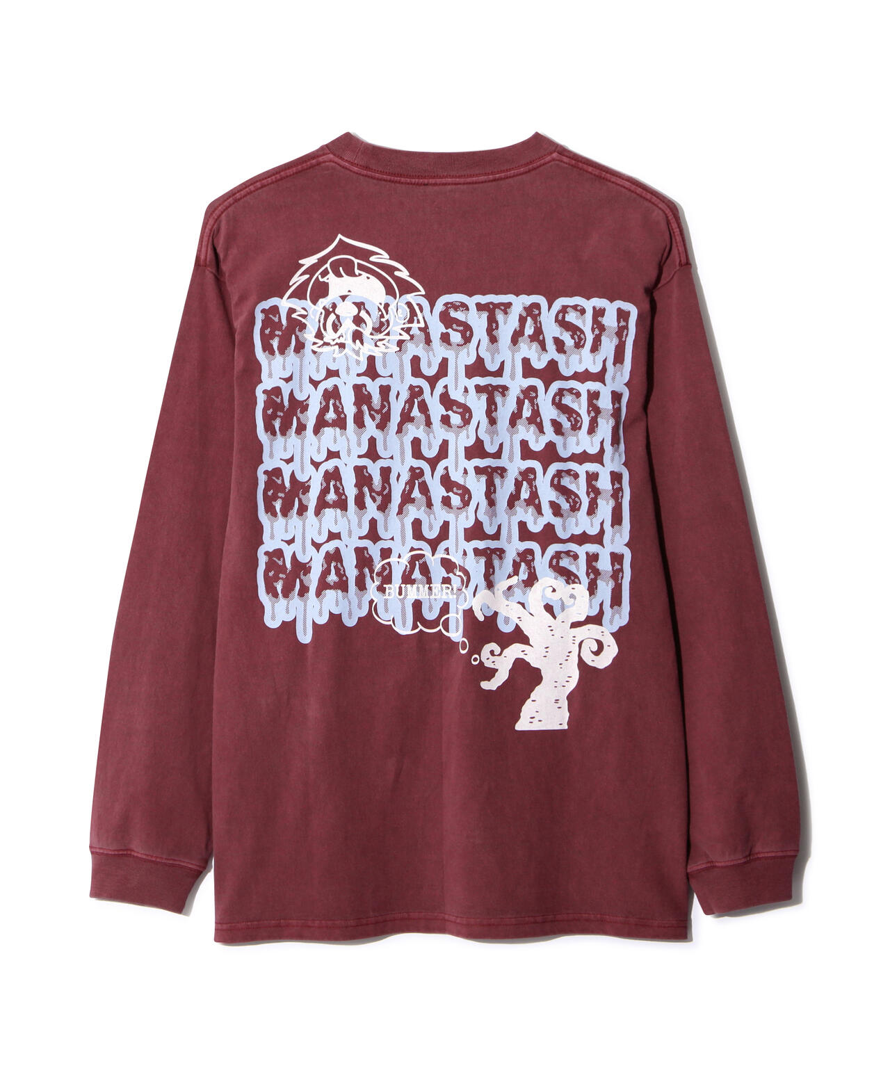 MANASTASH/マナスタッシュ/PUMICE L/S TEE MUSHROOM