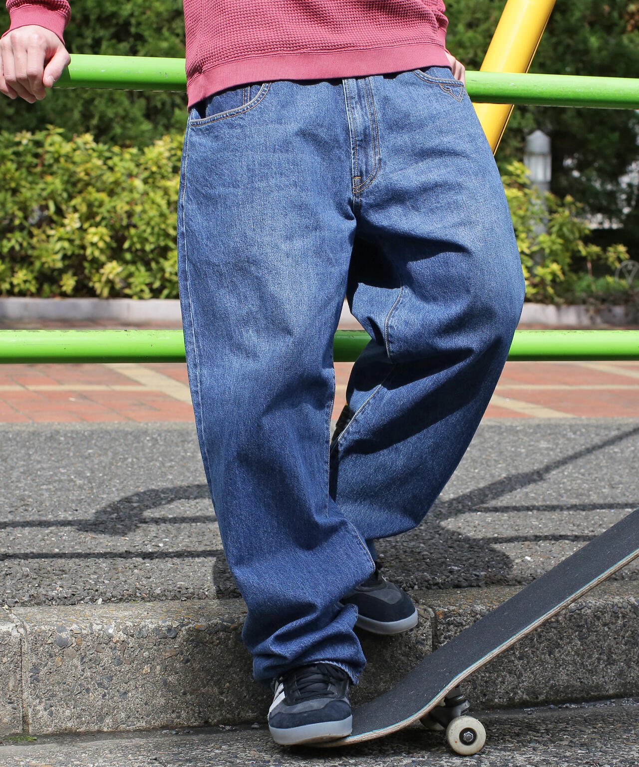 MANASTASH/マナスタッシュ/MS DENIM SKATER PANTS/デニムスケートパンツ