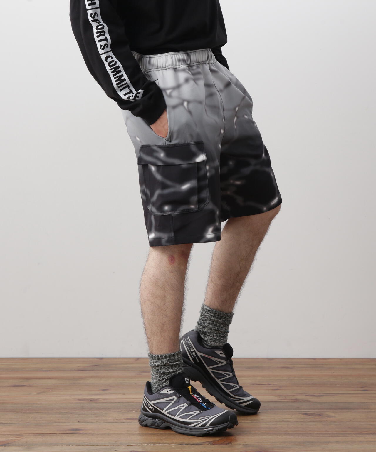 MANASTASH/マナスタッシュ/LITHIUM TIE DYE SHORT