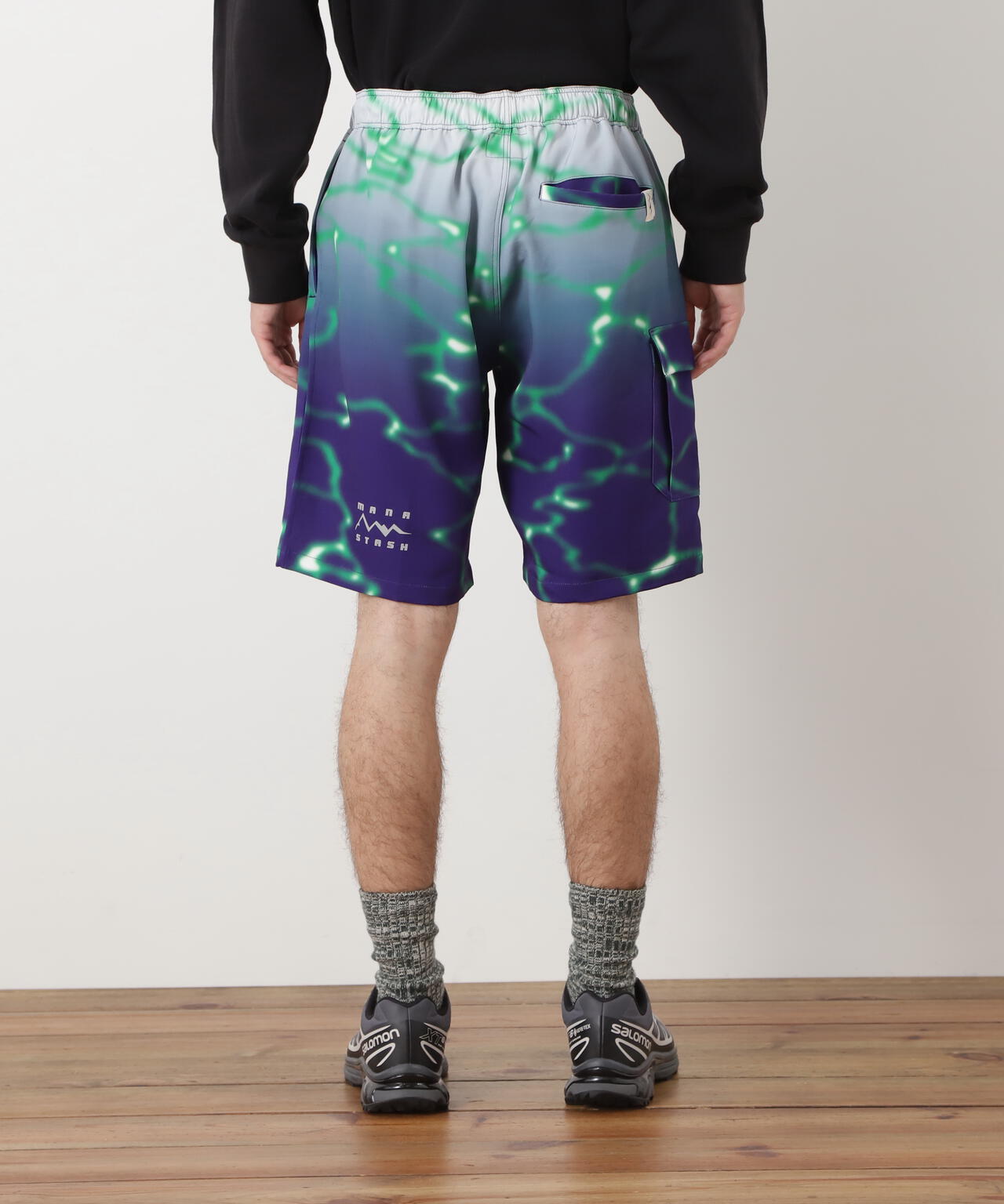 MANASTASH/マナスタッシュ/LITHIUM TIE DYE SHORT