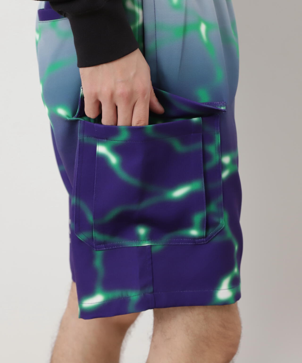 MANASTASH/マナスタッシュ/LITHIUM TIE DYE SHORT