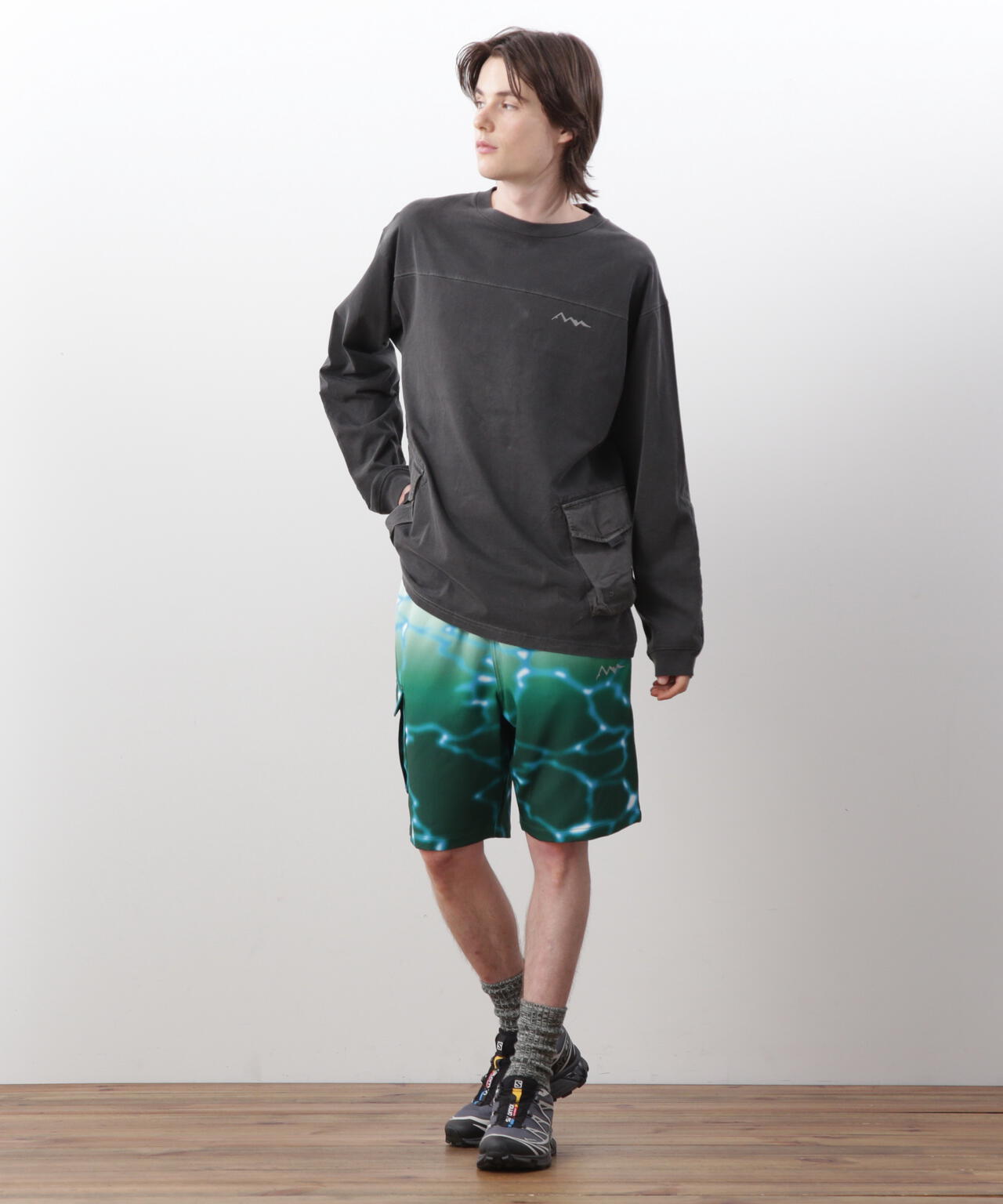 MANASTASH/マナスタッシュ/LITHIUM TIE DYE SHORT
