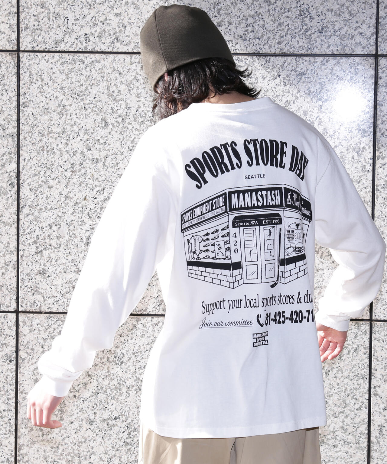 MANASTASH/マナスタッシュ/CiTee L/S TEE SSD /シティ ロンT