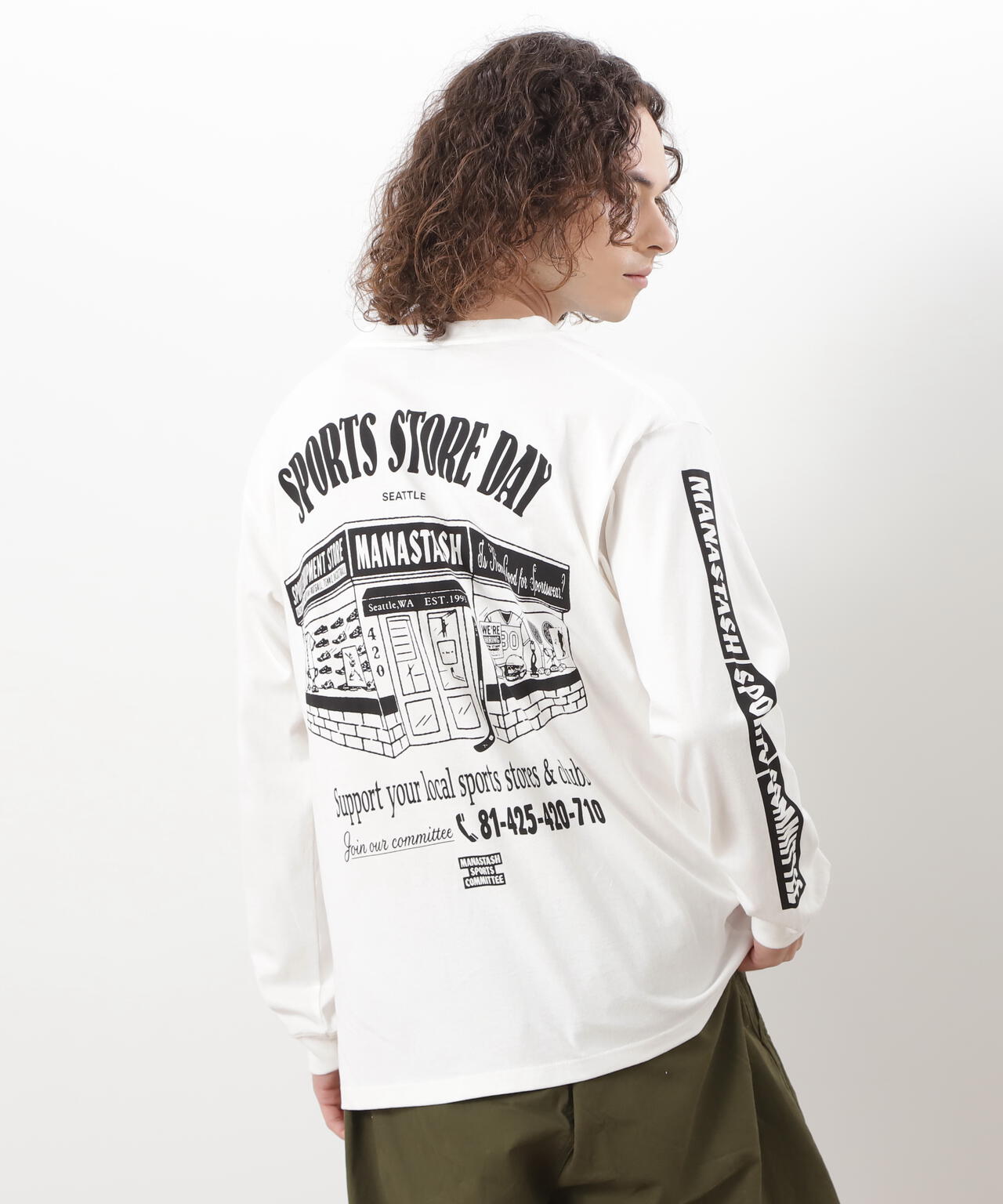 MANASTASH/マナスタッシュ/CiTee L/S TEE SSD /シティ ロンT