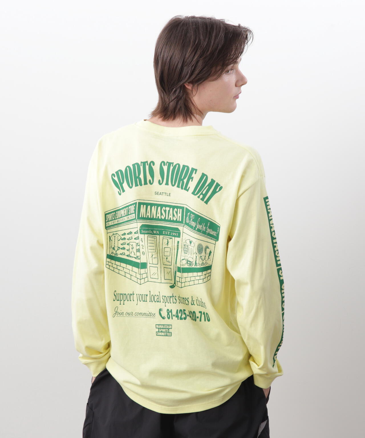 MANASTASH/マナスタッシュ/CiTee L/S TEE SSD /シティ ロンT