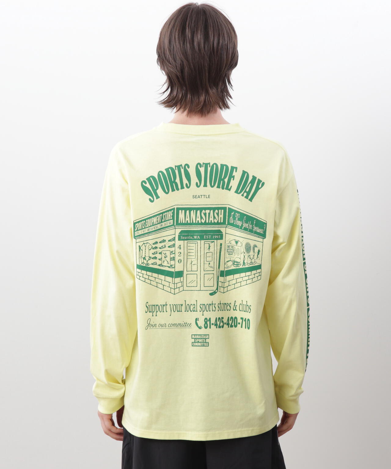 MANASTASH/マナスタッシュ/CiTee L/S TEE SSD /シティ ロンT