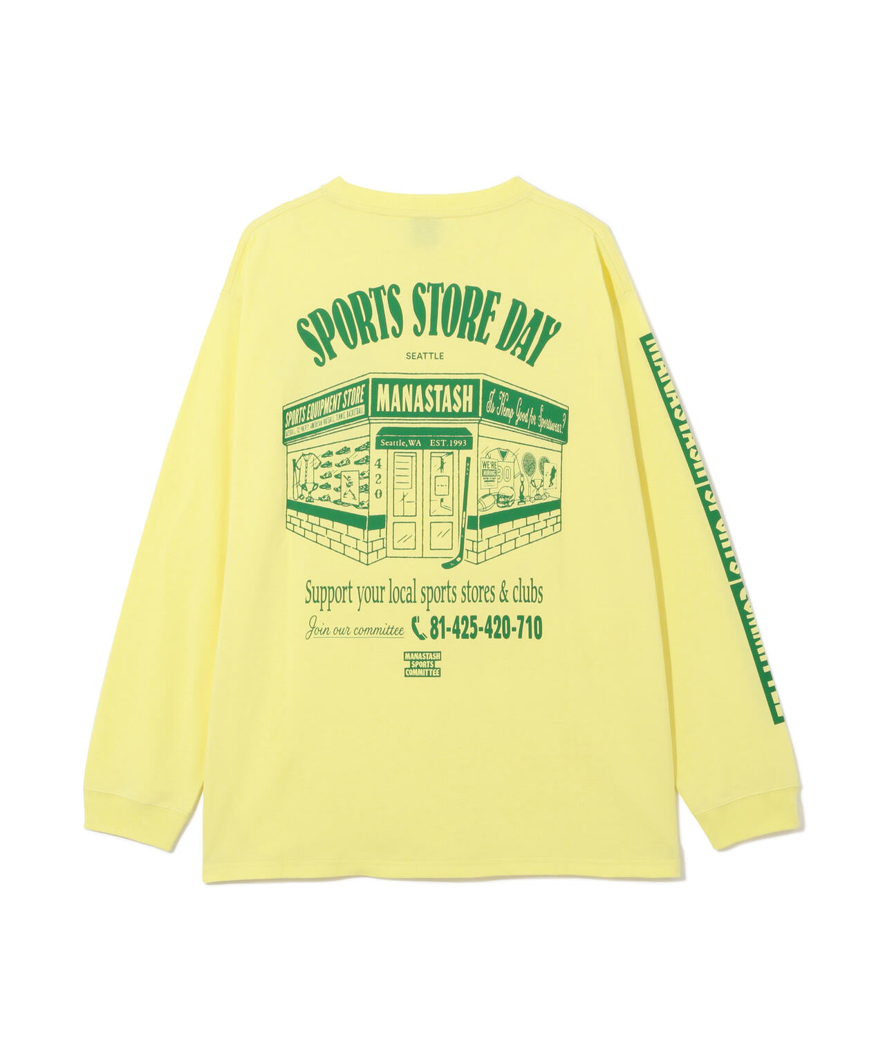 MANASTASH/マナスタッシュ/CiTee L/S TEE SSD /シティ ロンT