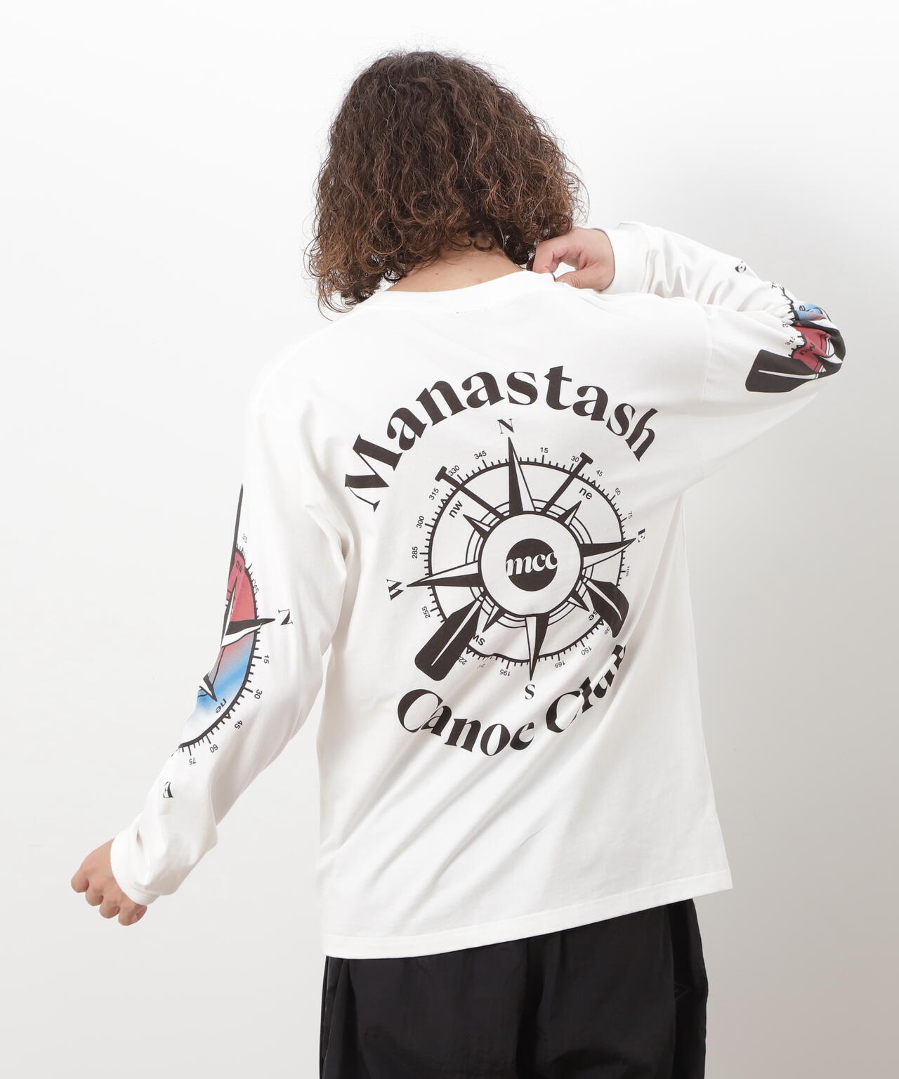 MANASTASH/マナスタッシュ/PUMICE L/S TEE MCC