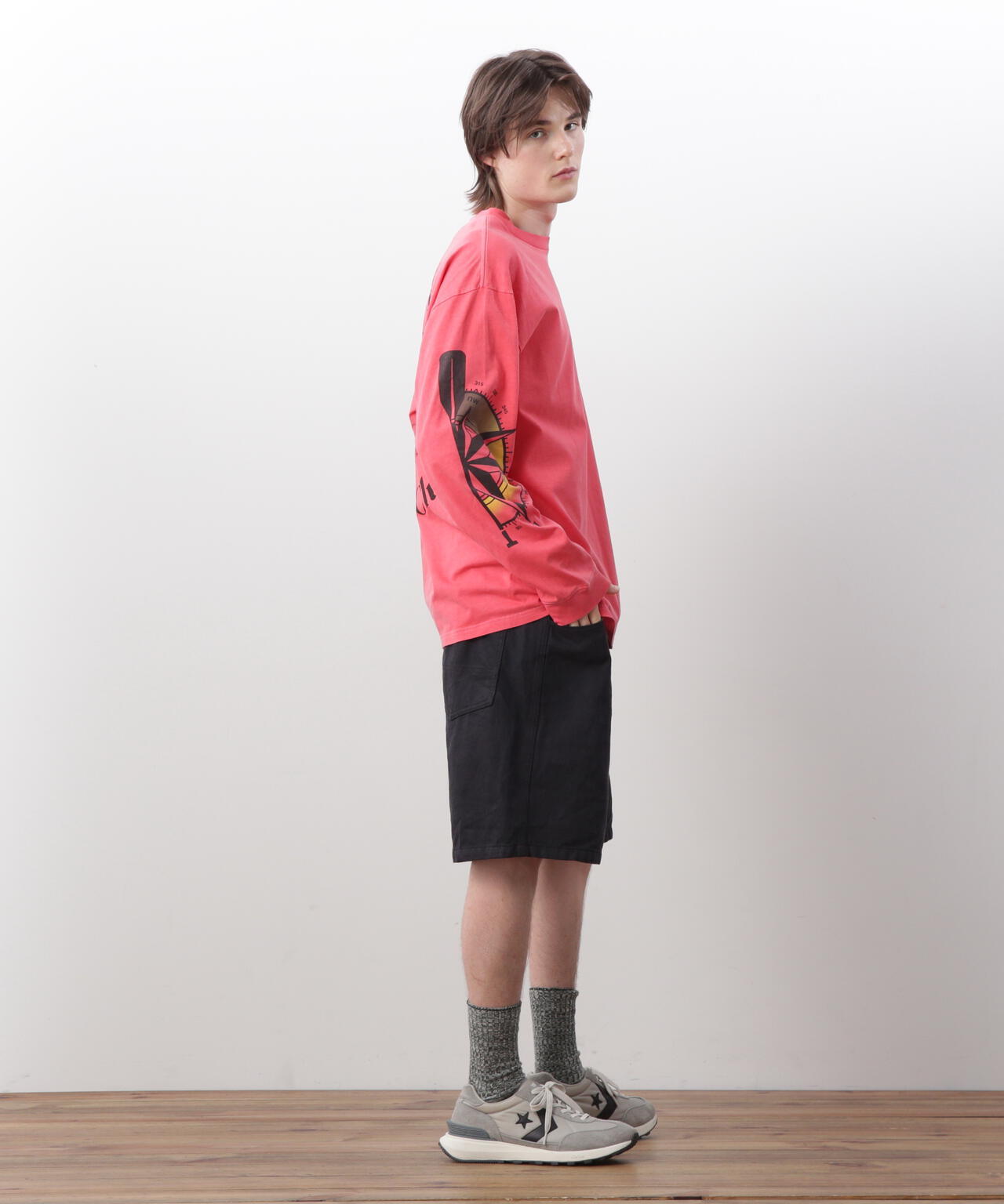 MANASTASH/マナスタッシュ/PUMICE L/S TEE MCC