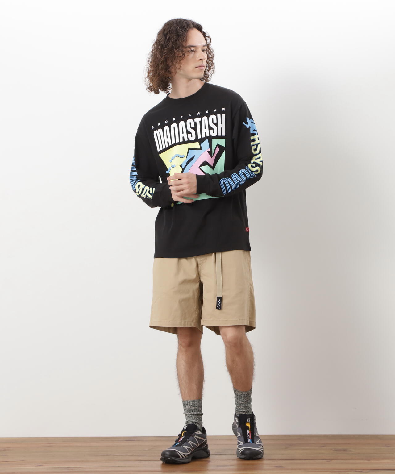 MANASTASH/マナスタッシュ/RE:CTN L/S TEE T&F