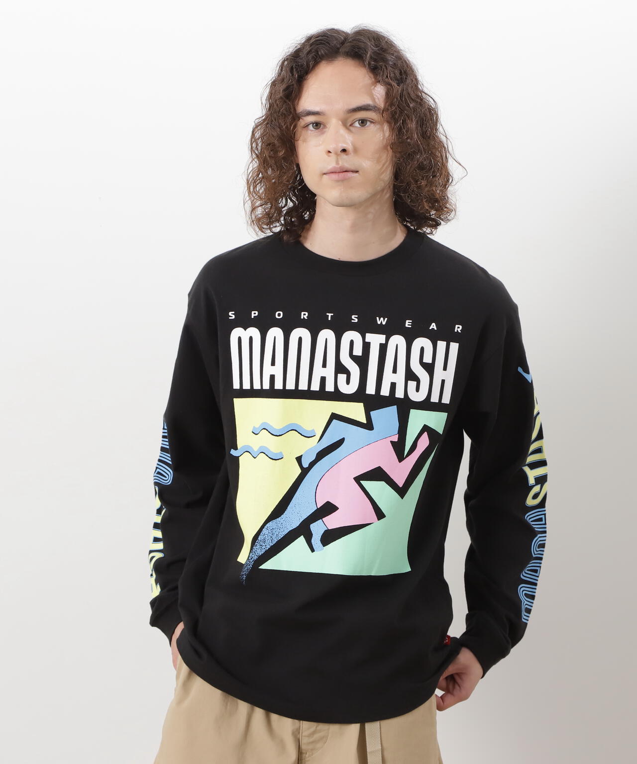 MANASTASH/マナスタッシュ/RE:CTN L/S TEE T&F