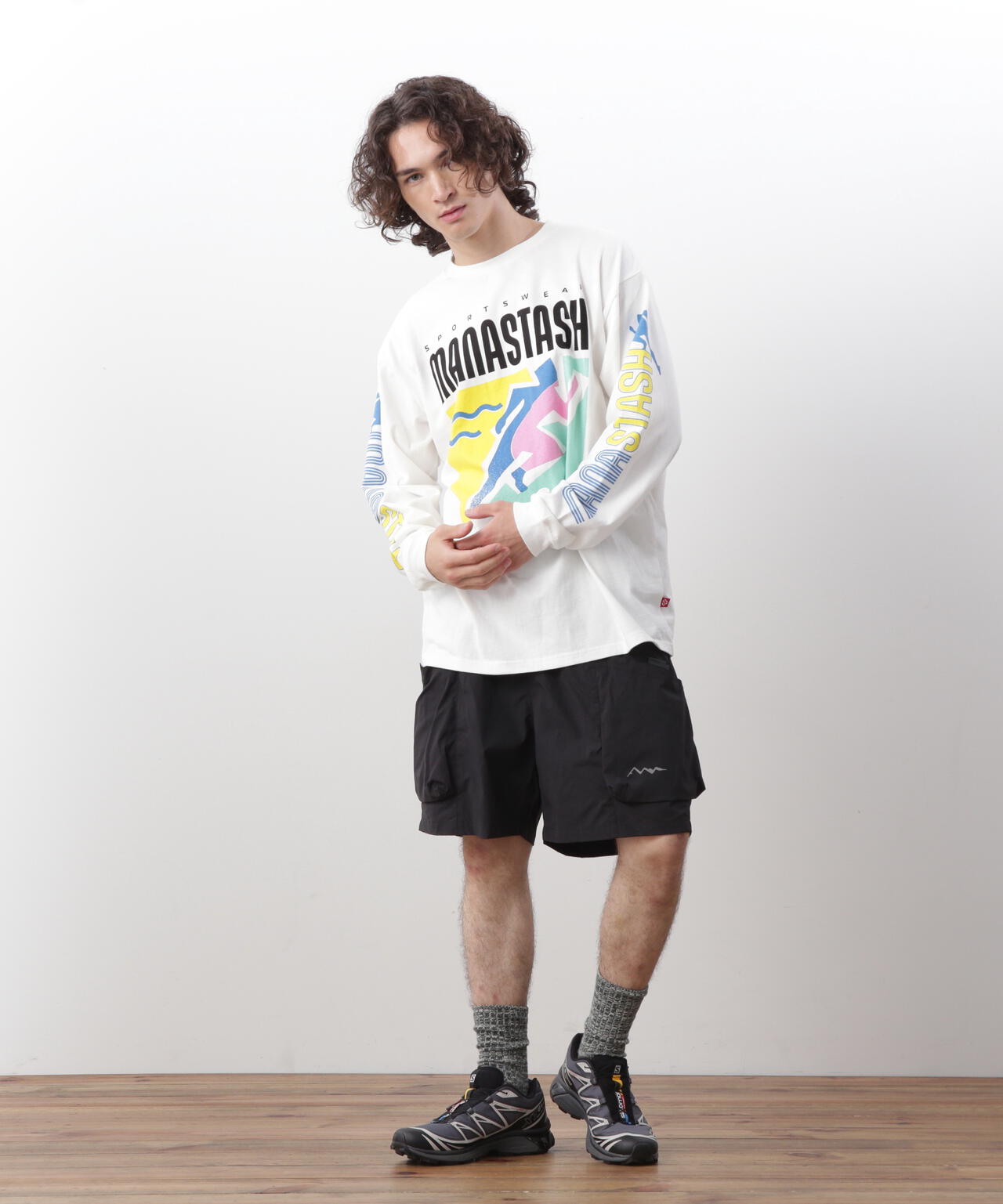 MANASTASH/マナスタッシュ/RE:CTN L/S TEE T&F