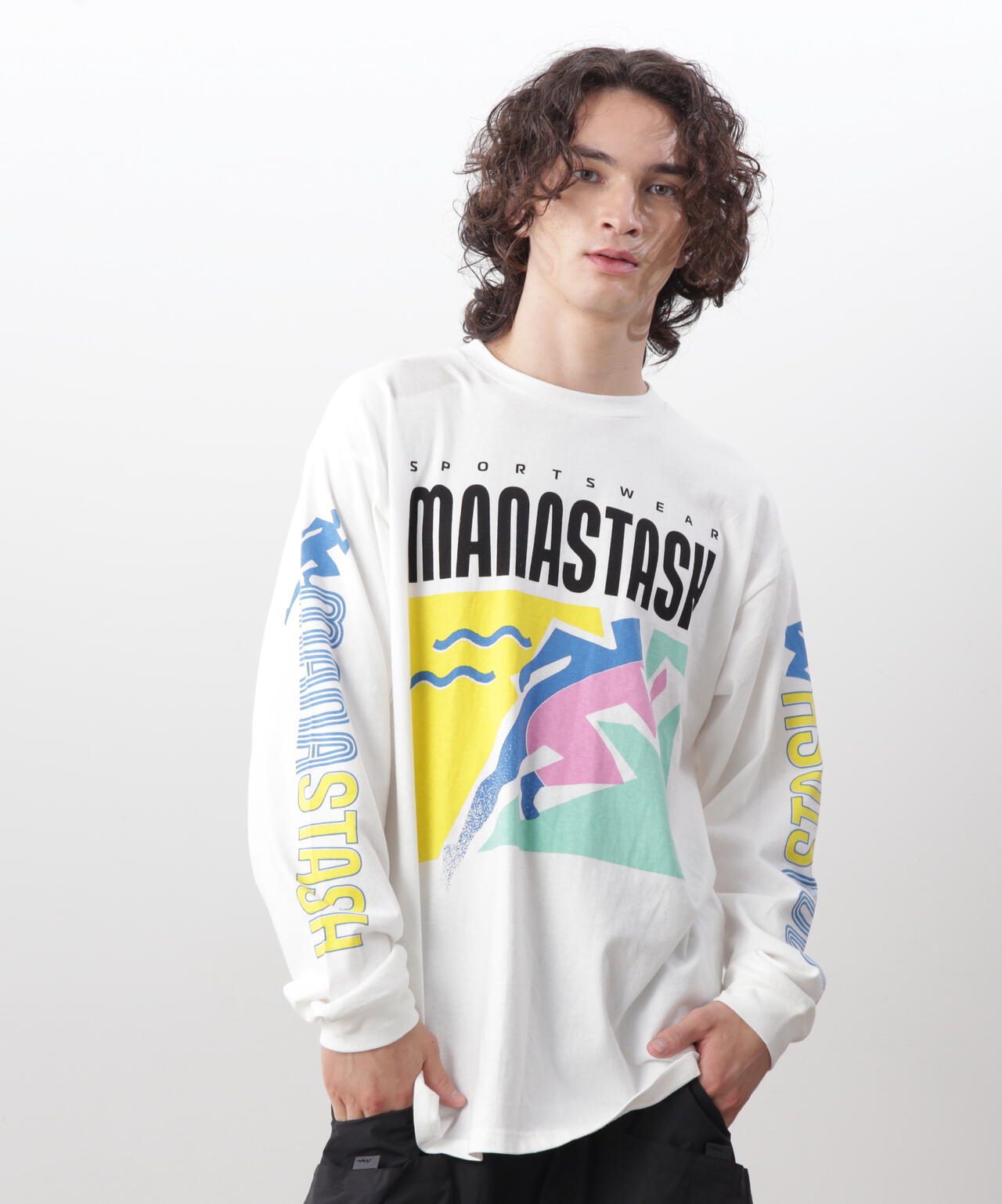 MANASTASH/マナスタッシュ/RE:CTN L/S TEE T&F