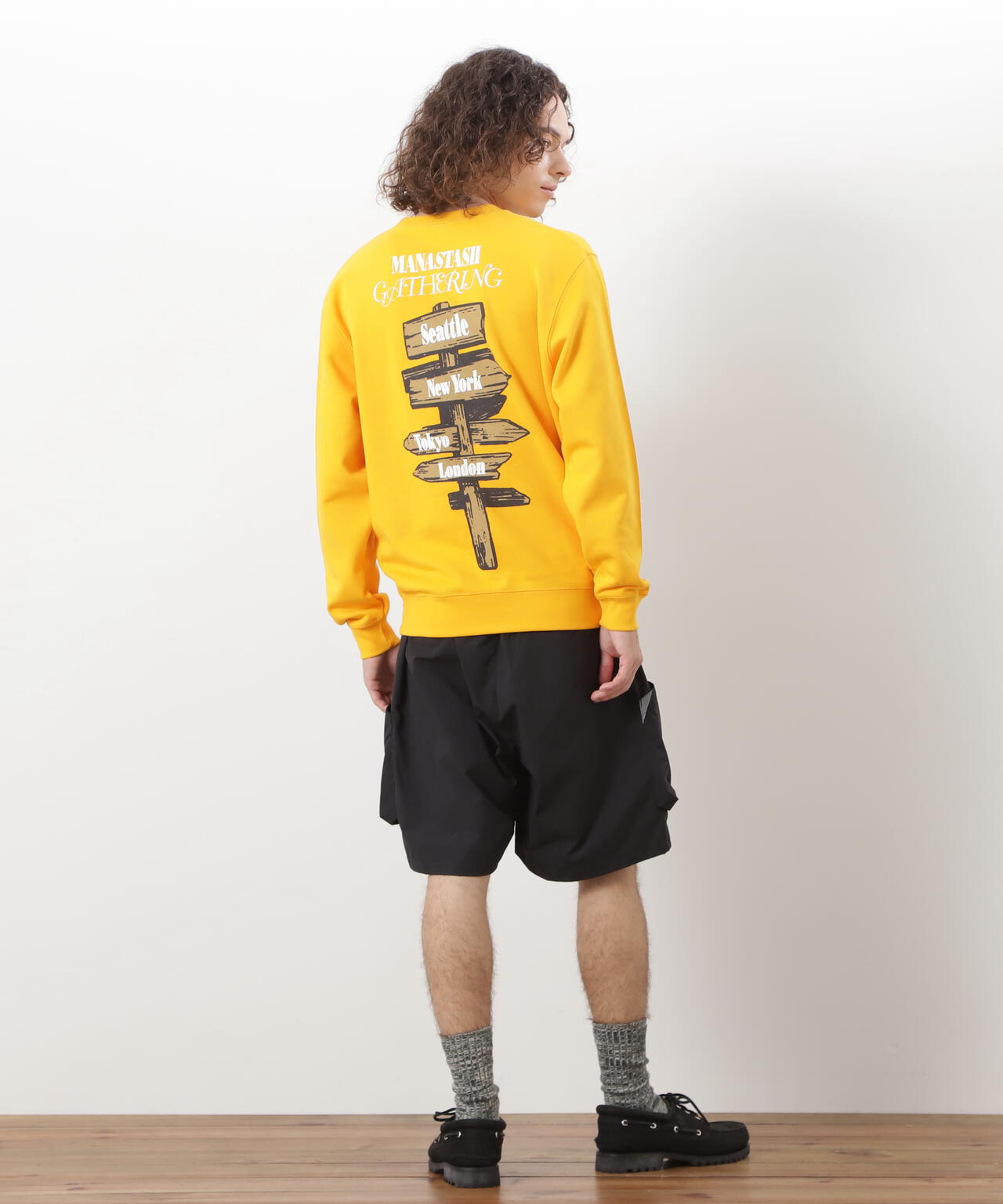 MANASTASH/マナスタッシュ/CREW SWEAT CAMPERS GATHERING