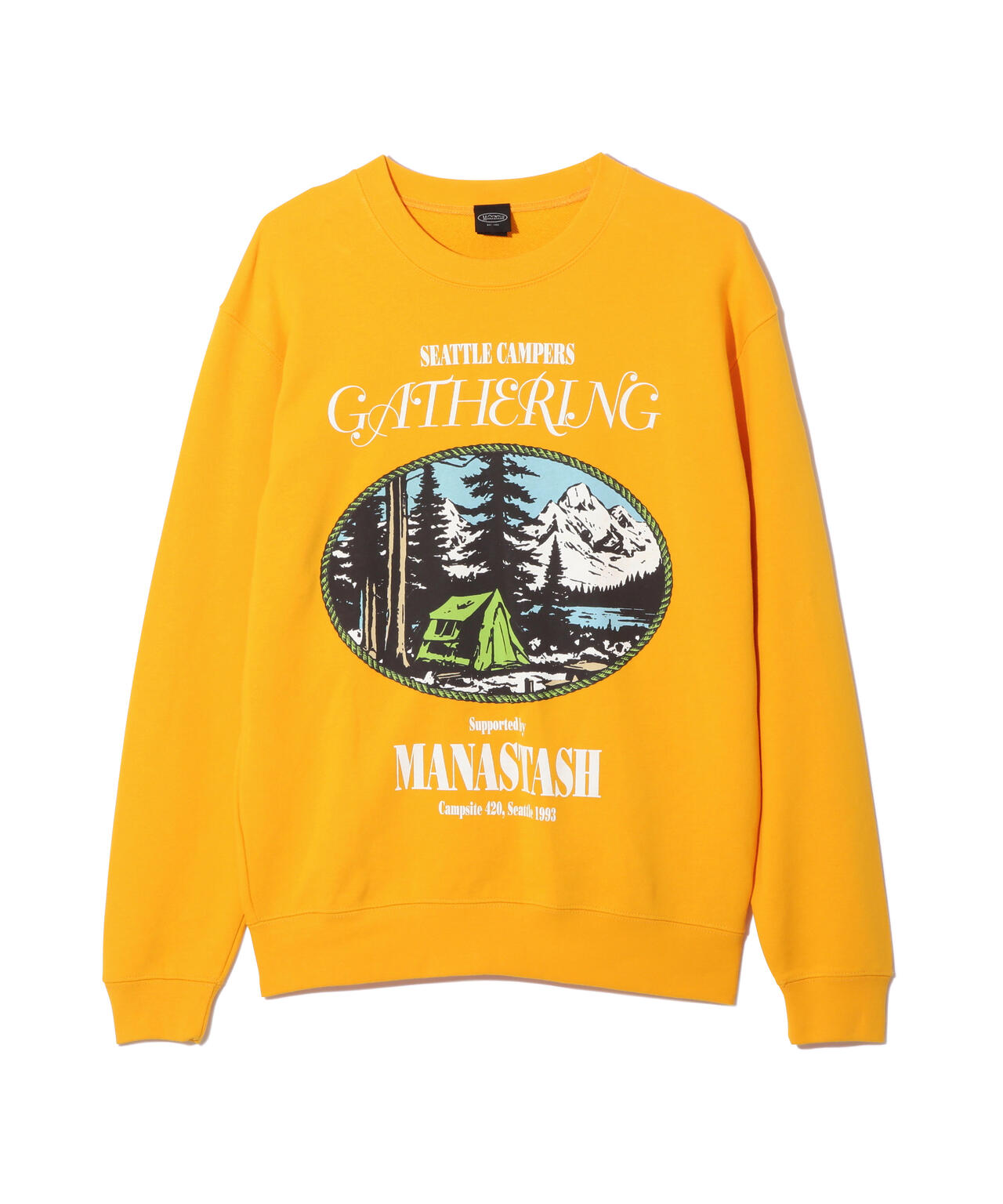 MANASTASH/マナスタッシュ/CREW SWEAT CAMPERS GATHERING