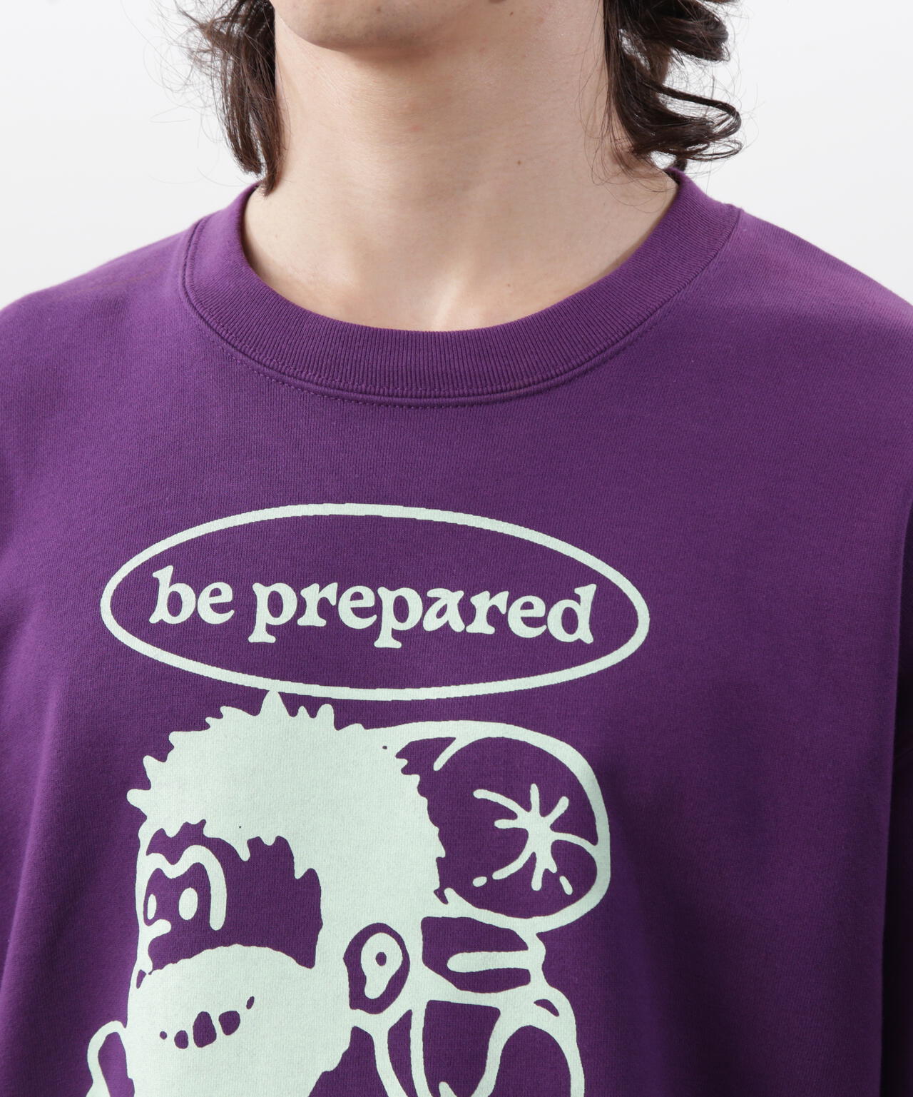 MANASTASH/マナスタッシュ/CREW SWEAT BE PREPARED