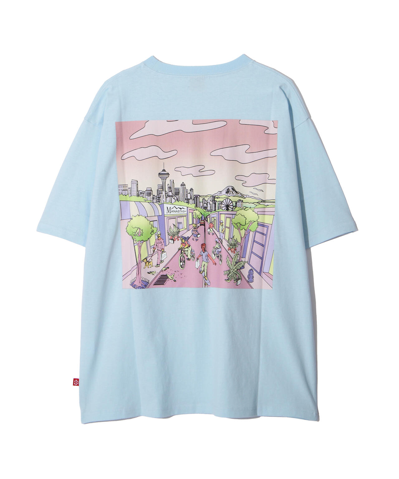 MANASTASH/マナスタッシュ/RE:CTN L/S TEE DT SEATTLE