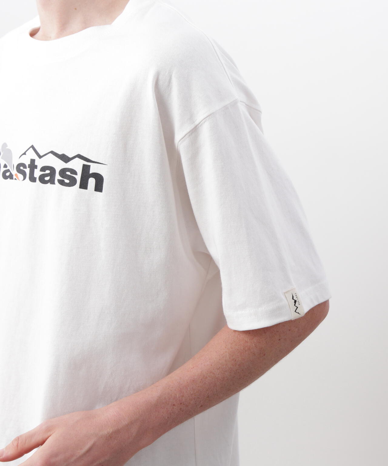 MANASTASH/マナスタッシュ/MHAK LOGO  TEE