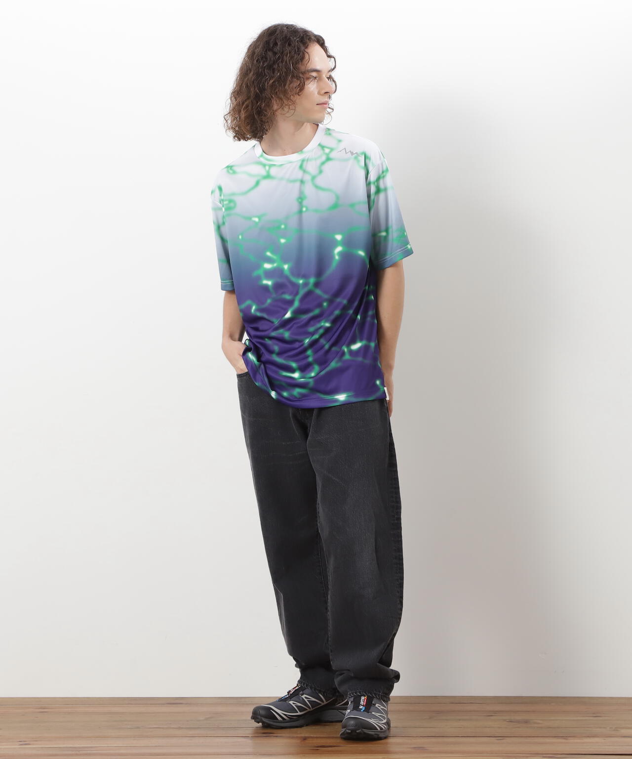 MANASTASH/マナスタッシュ/LITHIUM TIE DYE TOP