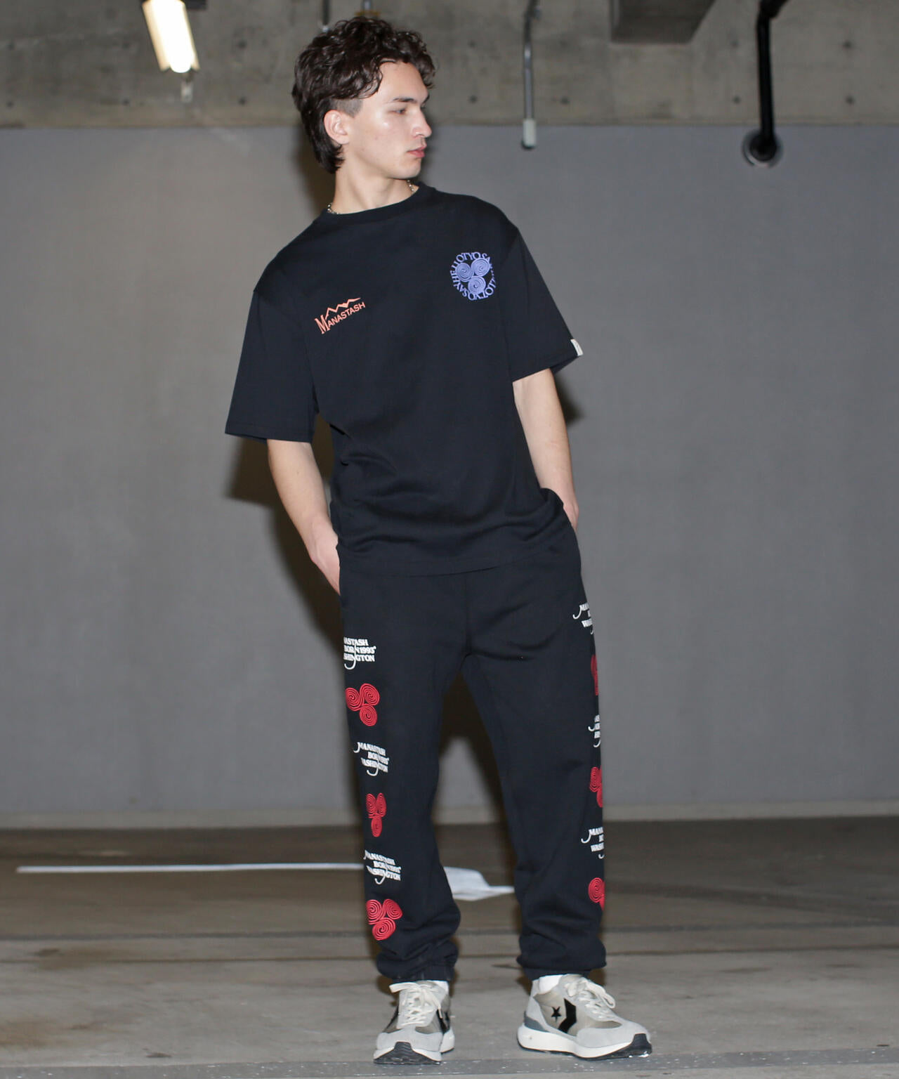 MANASTASH/マナスタッシュ/SAYHELLO SWEAT PANTS